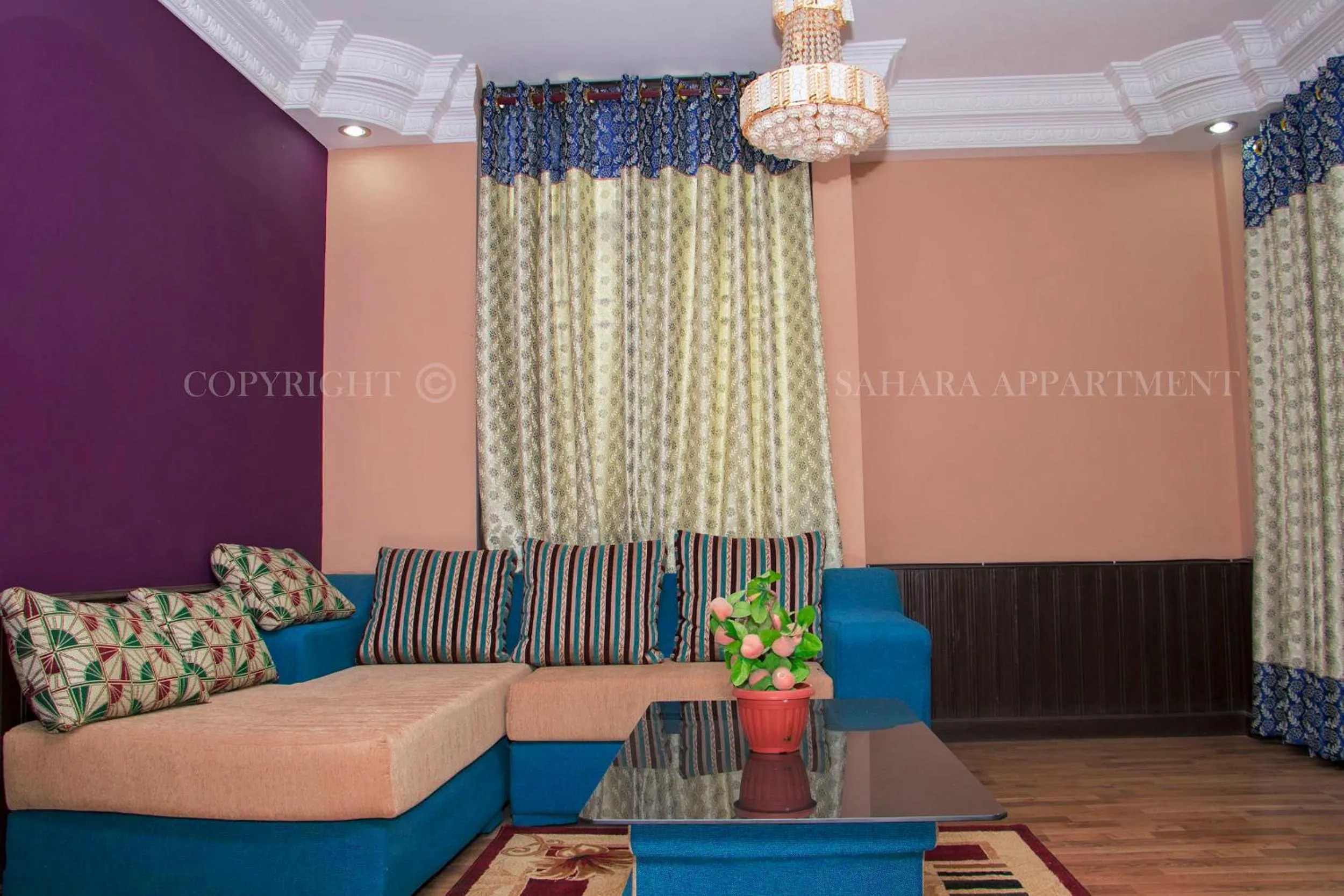 Living room in Sahara Apartment