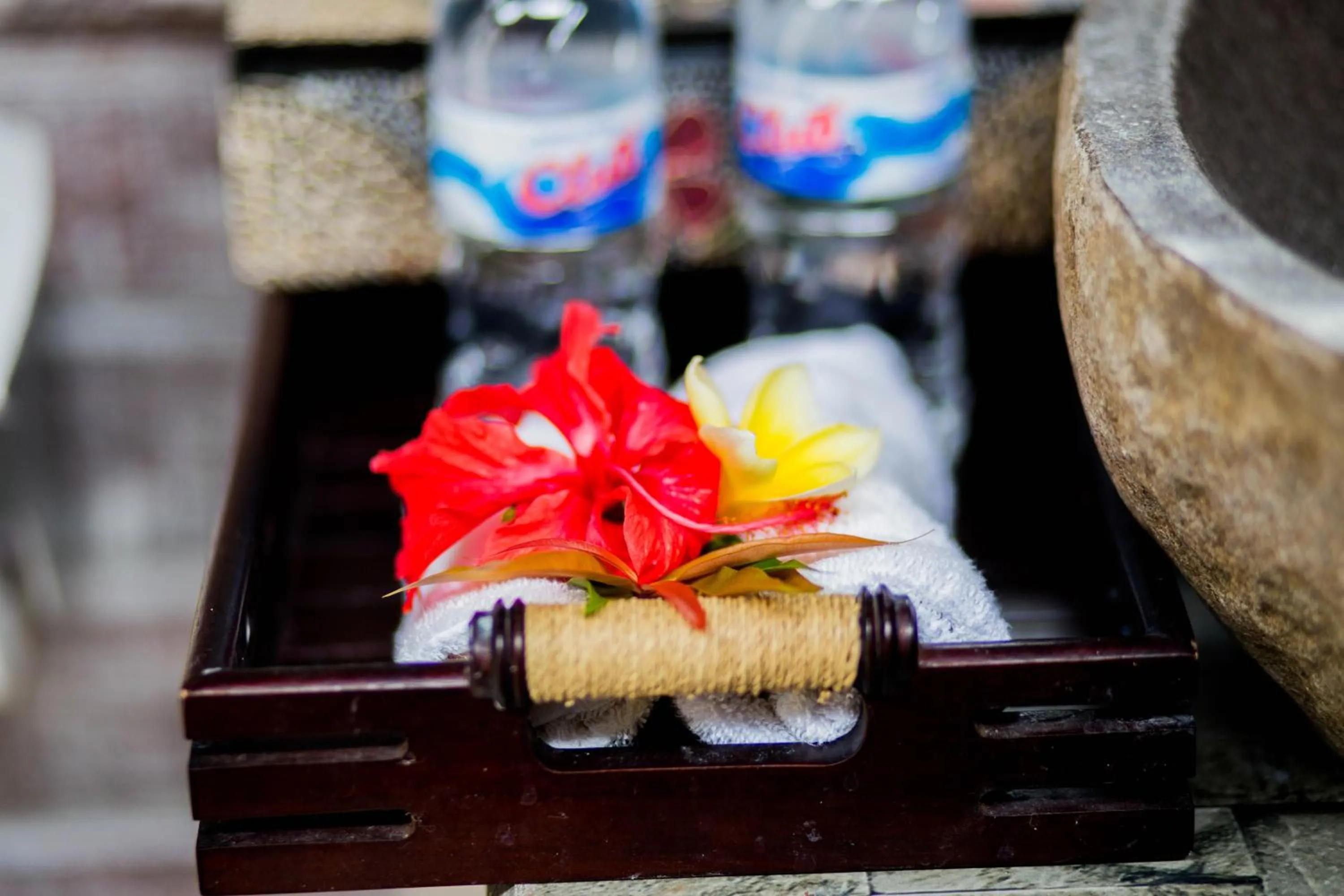 Property building in The Syron Huts Lembongan