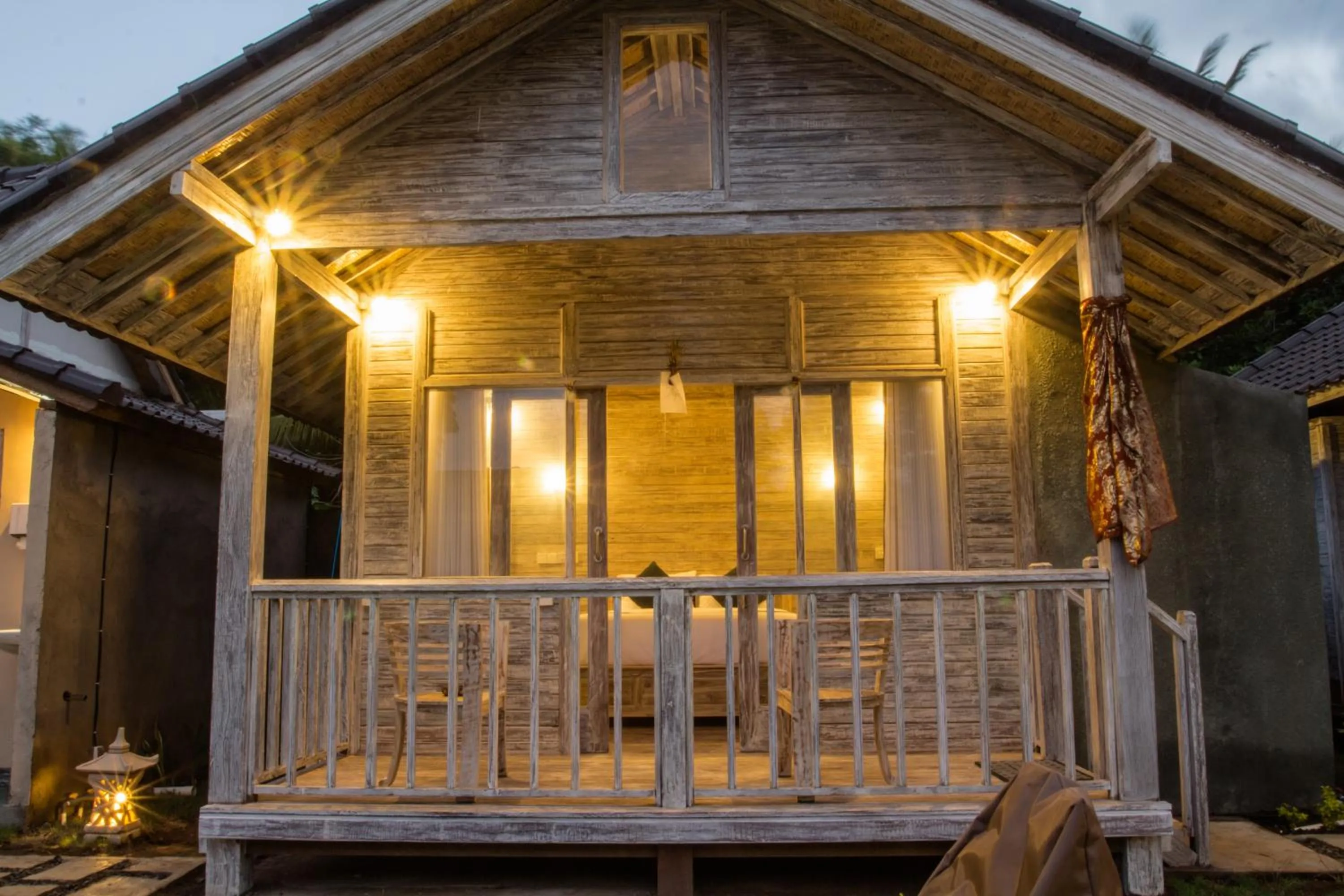 Property building in The Syron Huts Lembongan