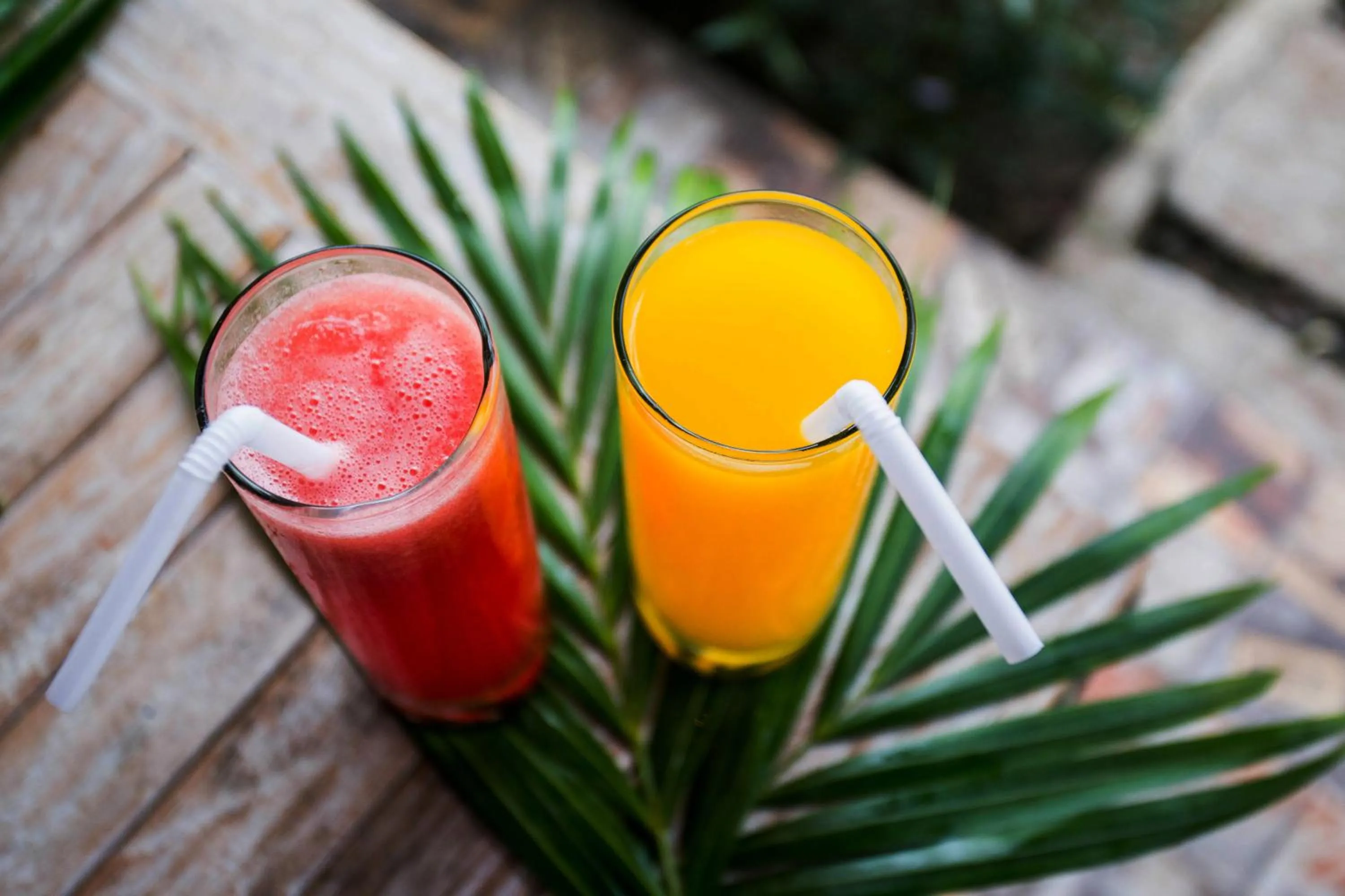 Food and drinks in The Syron Huts Lembongan