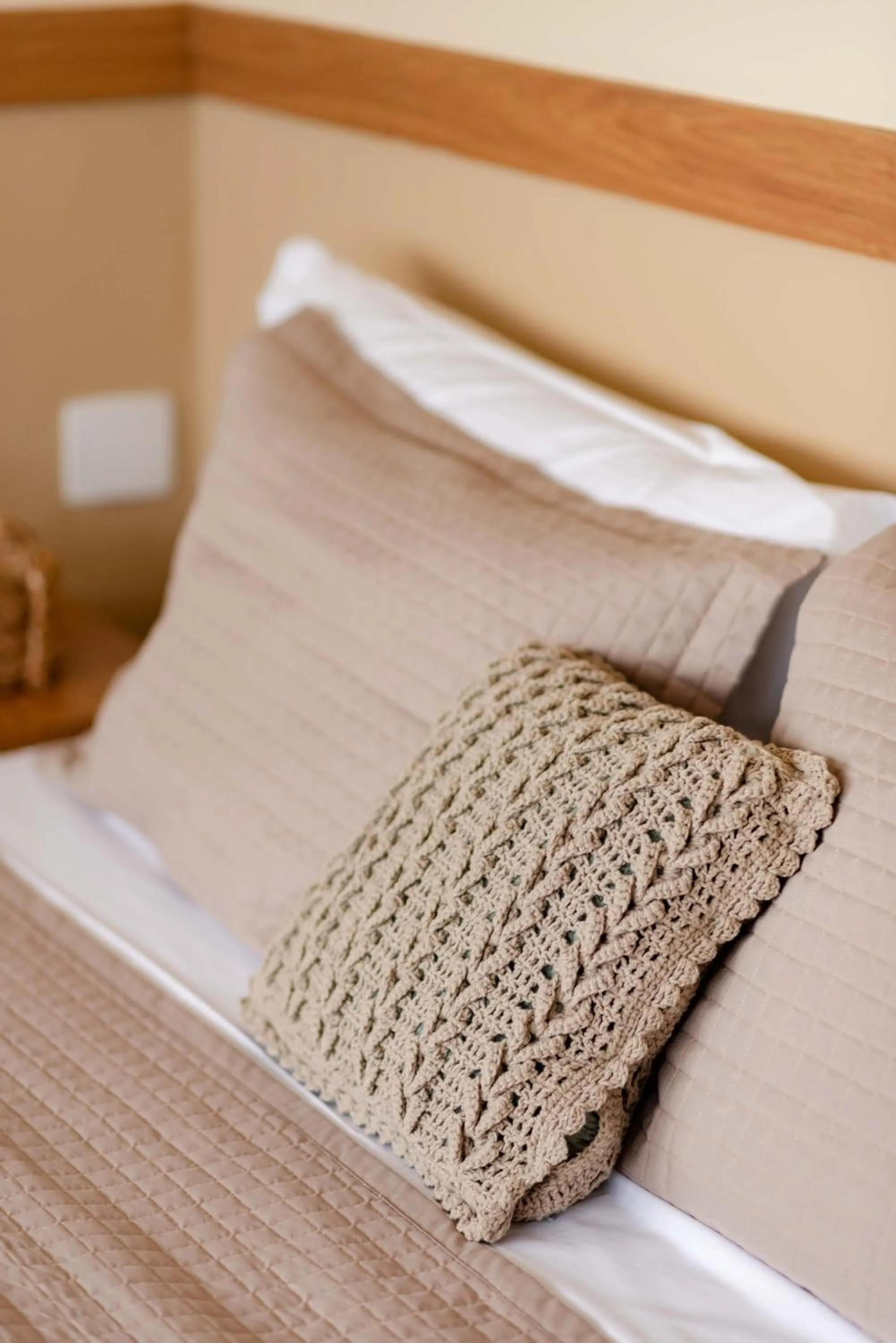 Bed in Fortmar Hotel