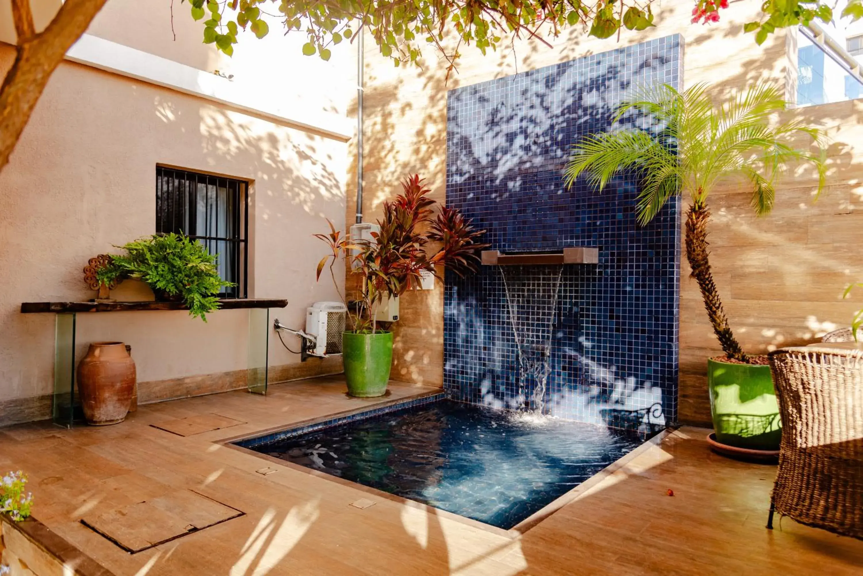 Pool view in Fortmar Hotel Pool view in Fortmar Hotel