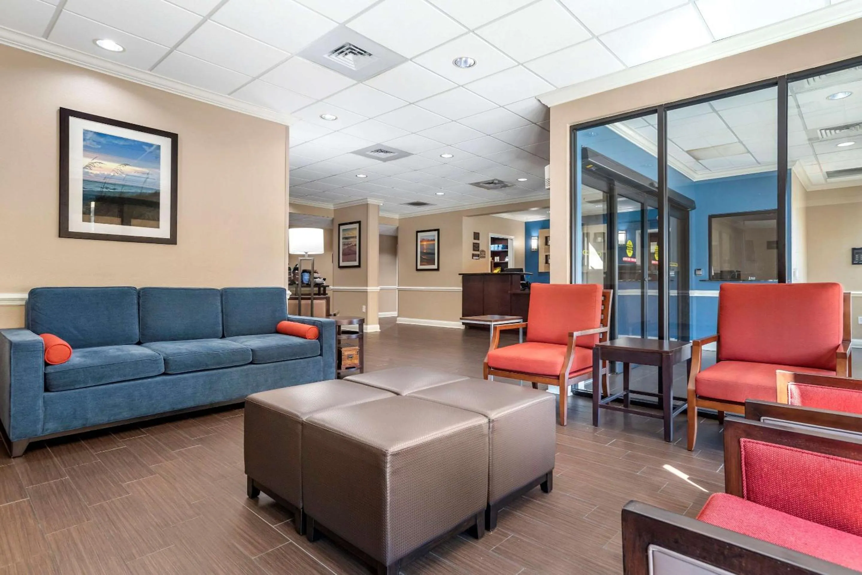 Lobby or reception in Comfort Inn & Suites Fort Walton Beach