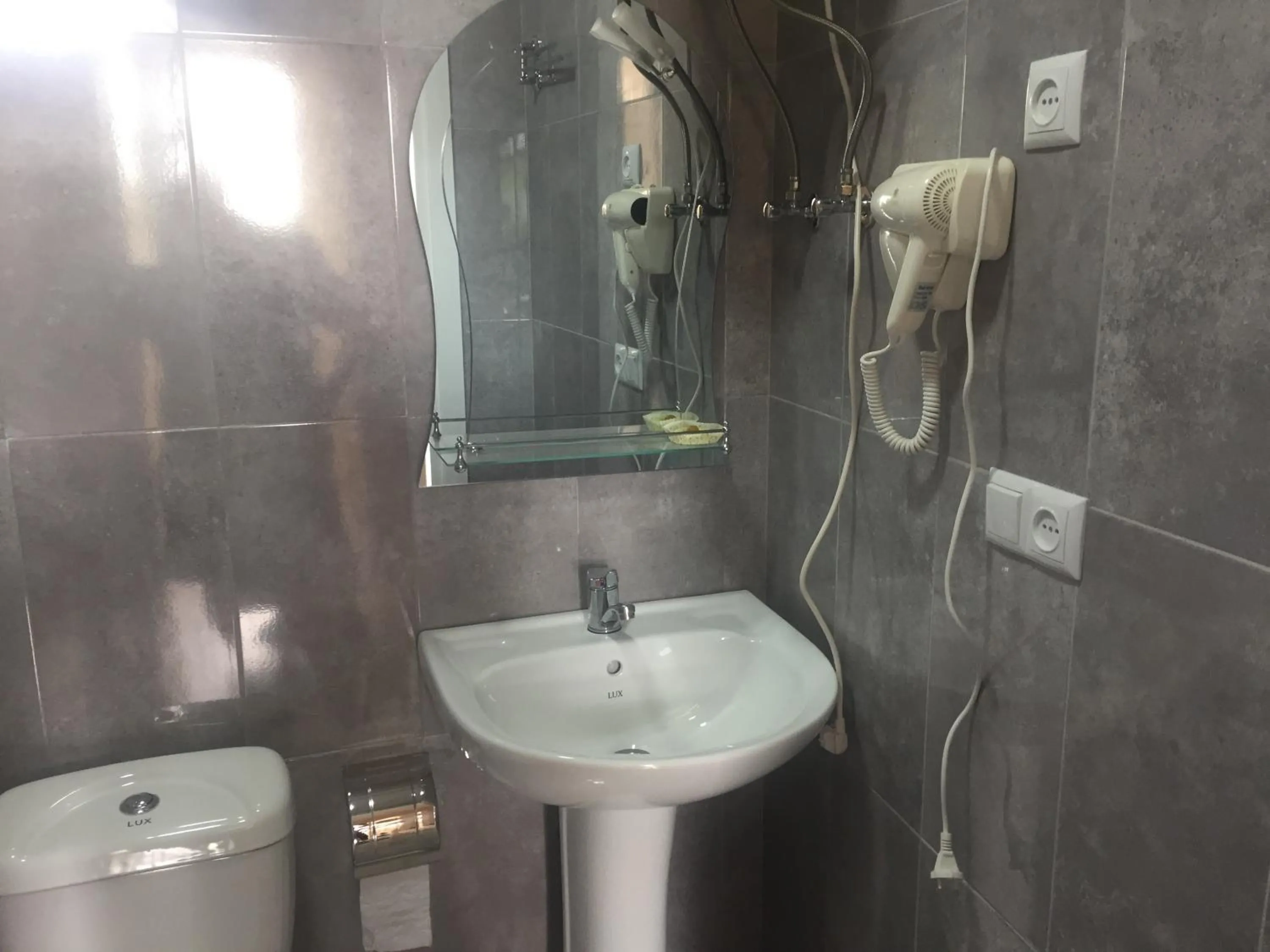 Shower in Hotel Botanica