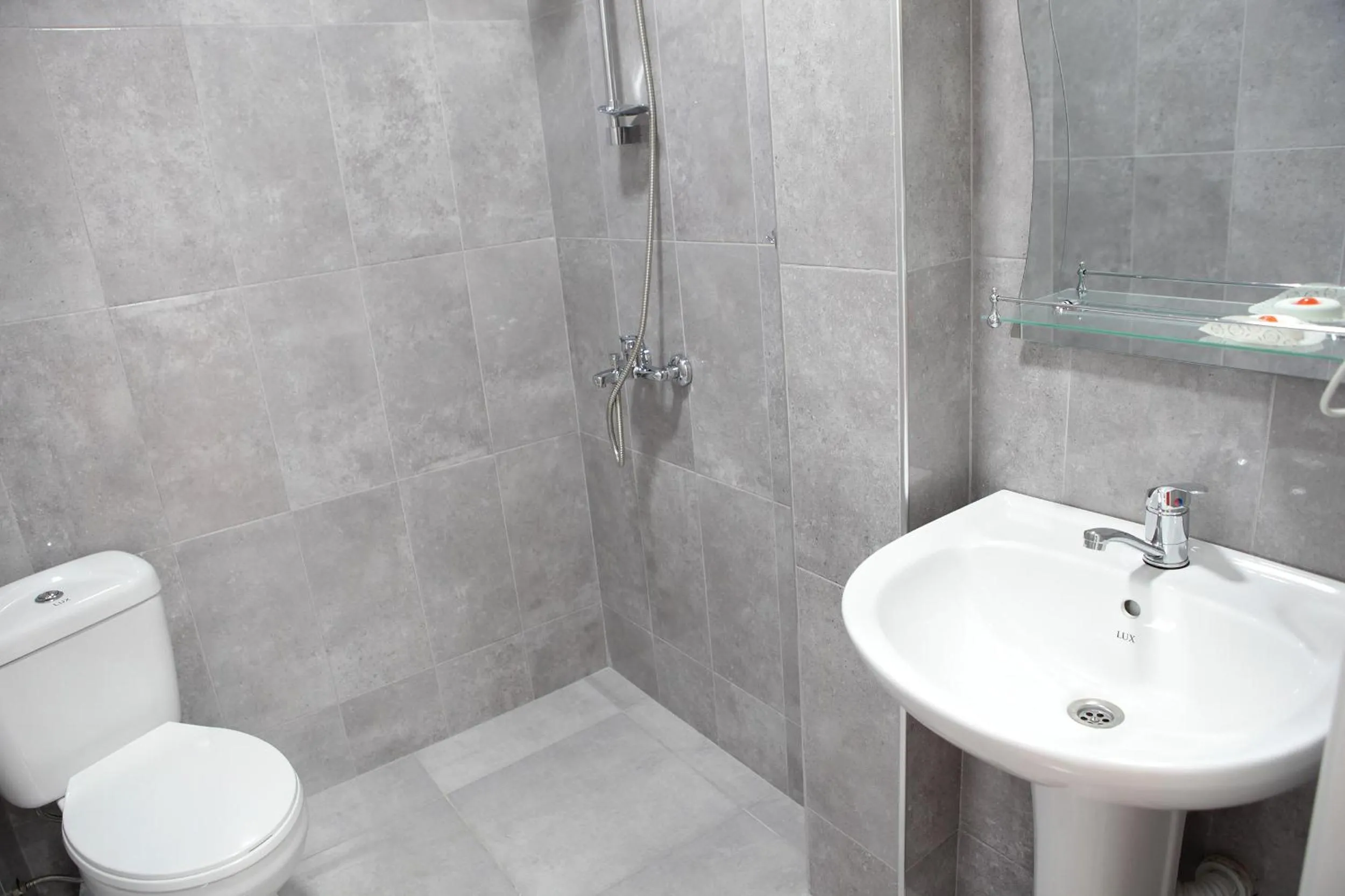 Shower in Hotel Botanica