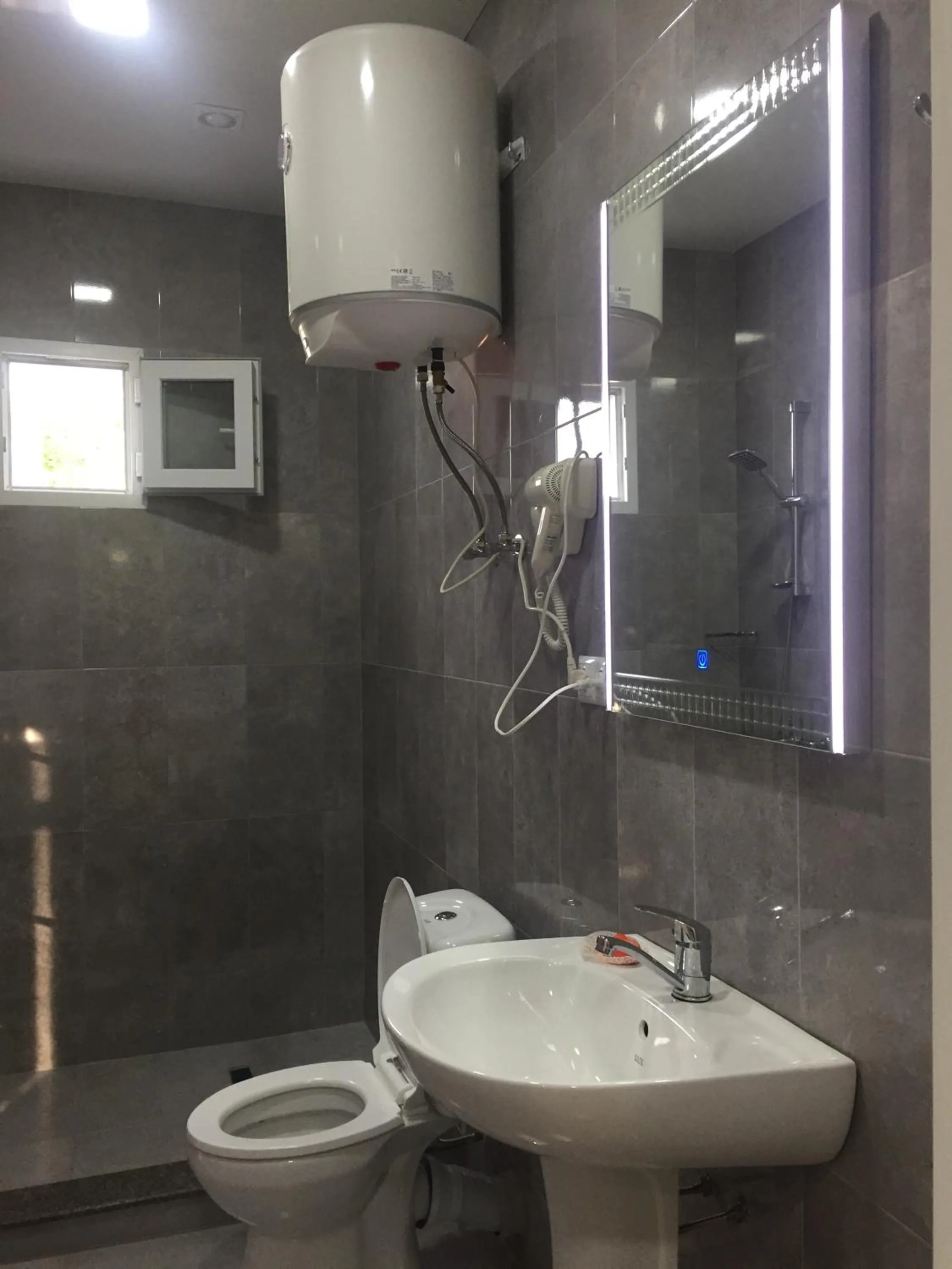 Shower in Hotel Botanica