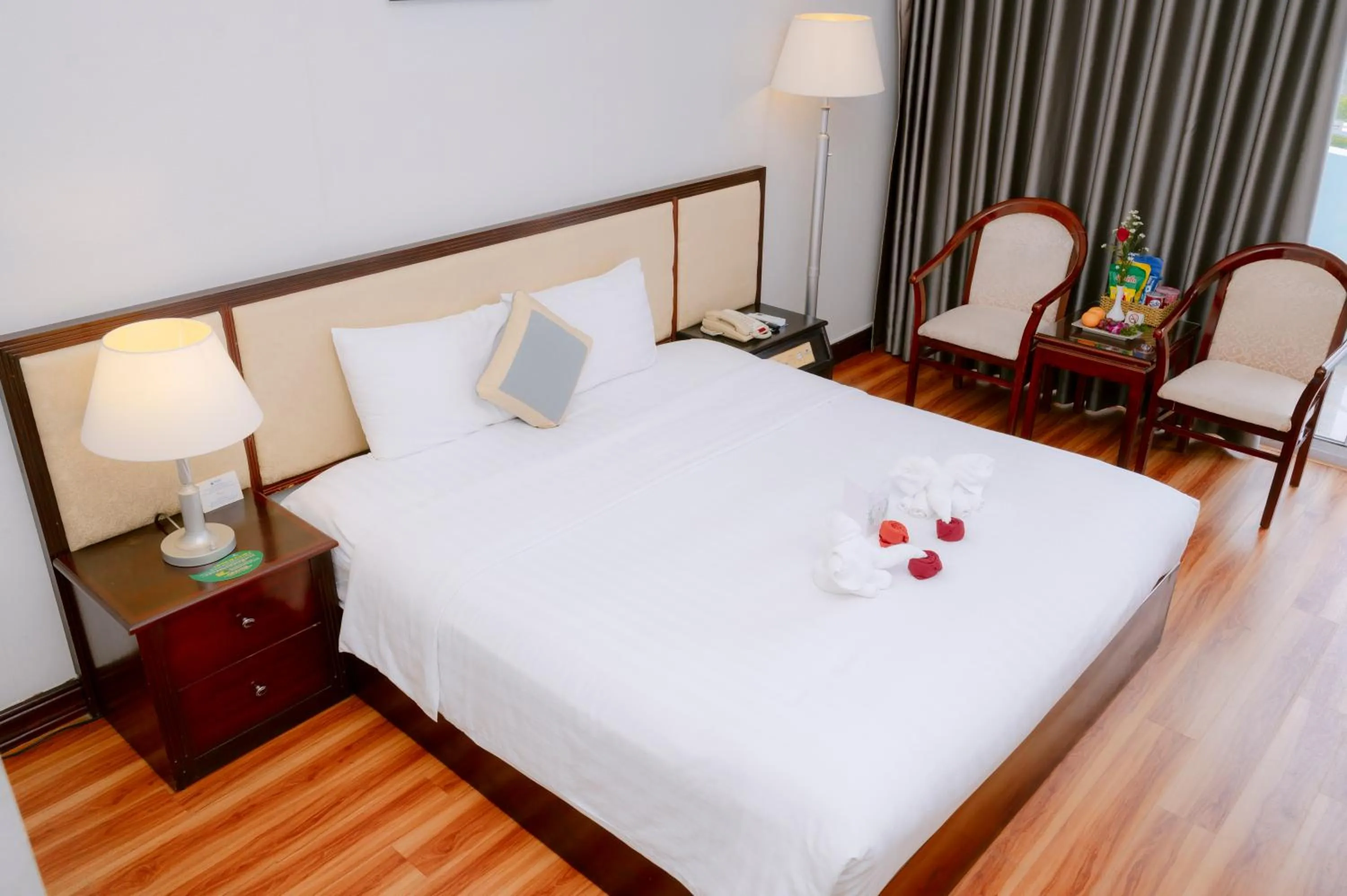 Bed in Seagull Hotel