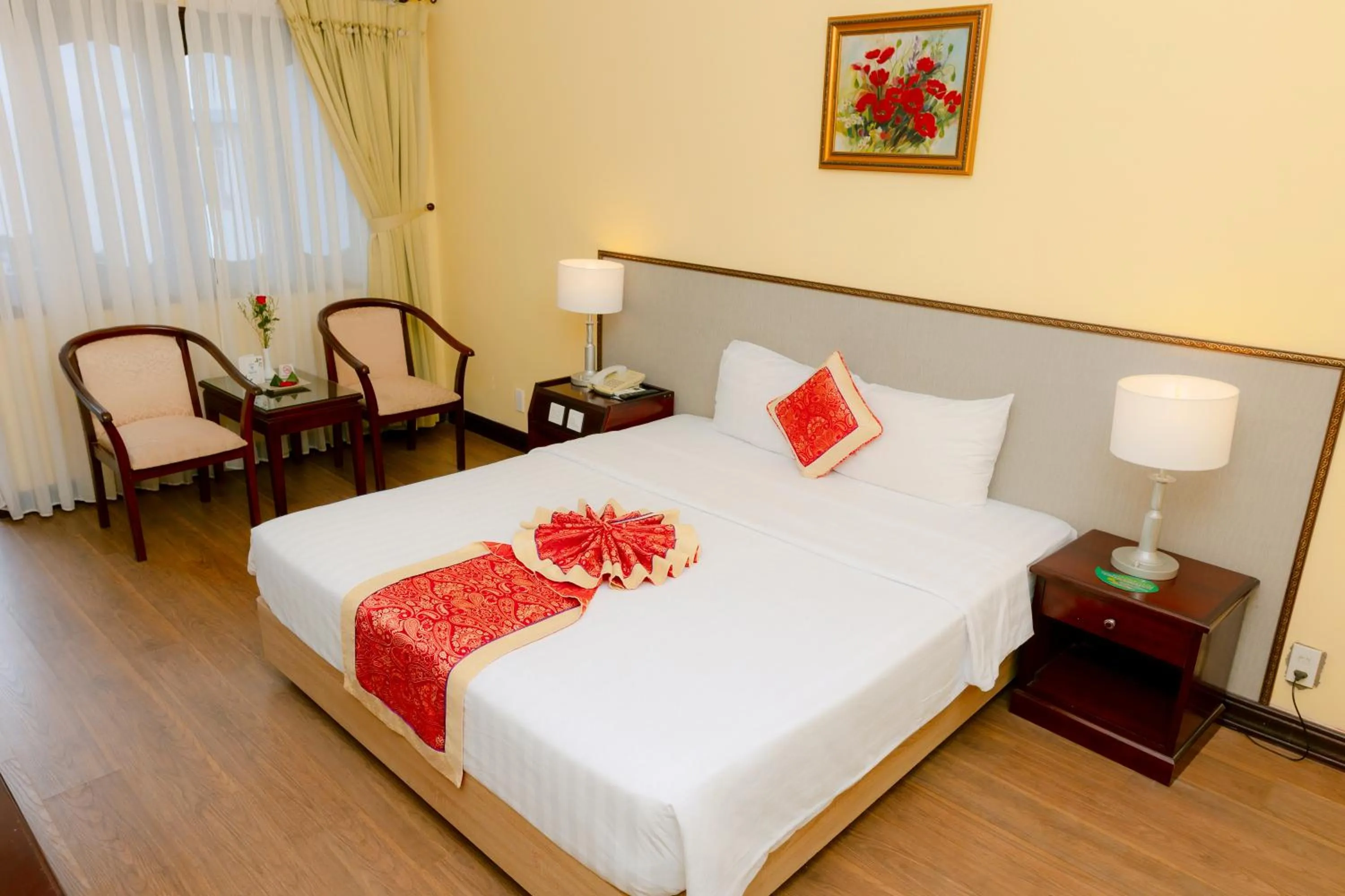 Bed in Seagull Hotel