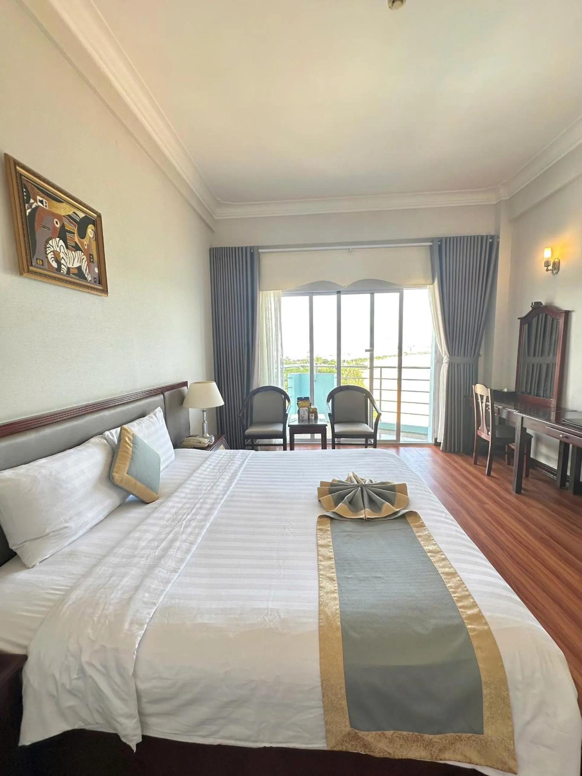 Bed in Seagull Hotel