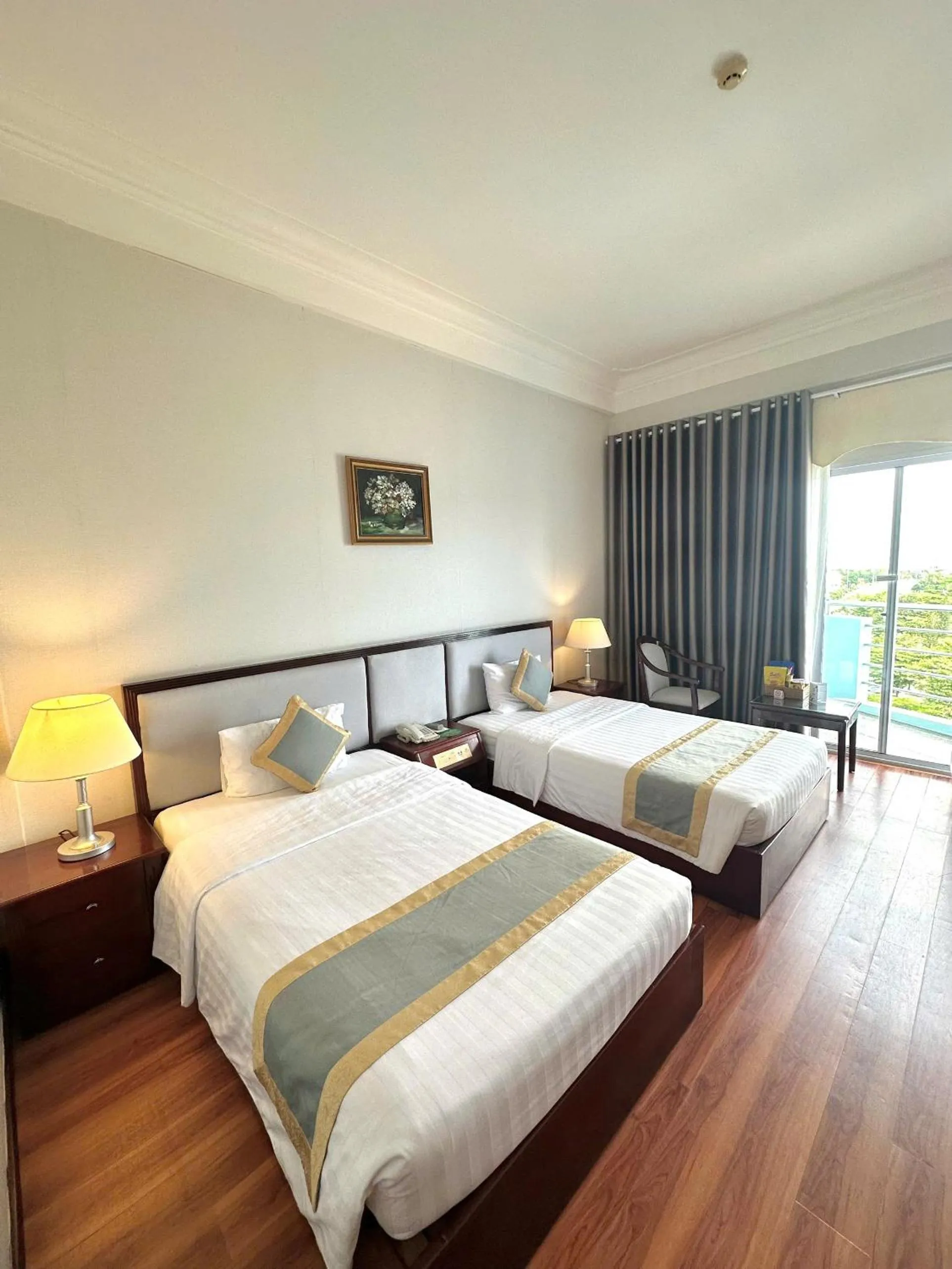 Bed in Seagull Hotel