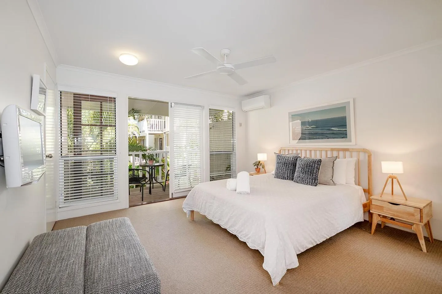 Bed in Sandy Beach Resort