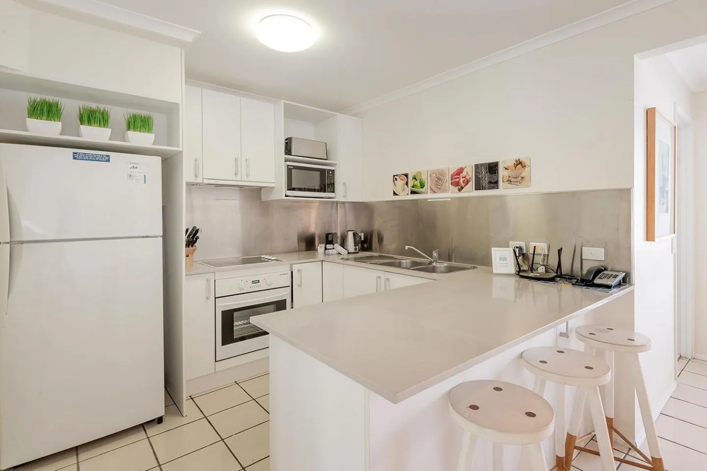 Kitchen or kitchenette in Sandy Beach Resort