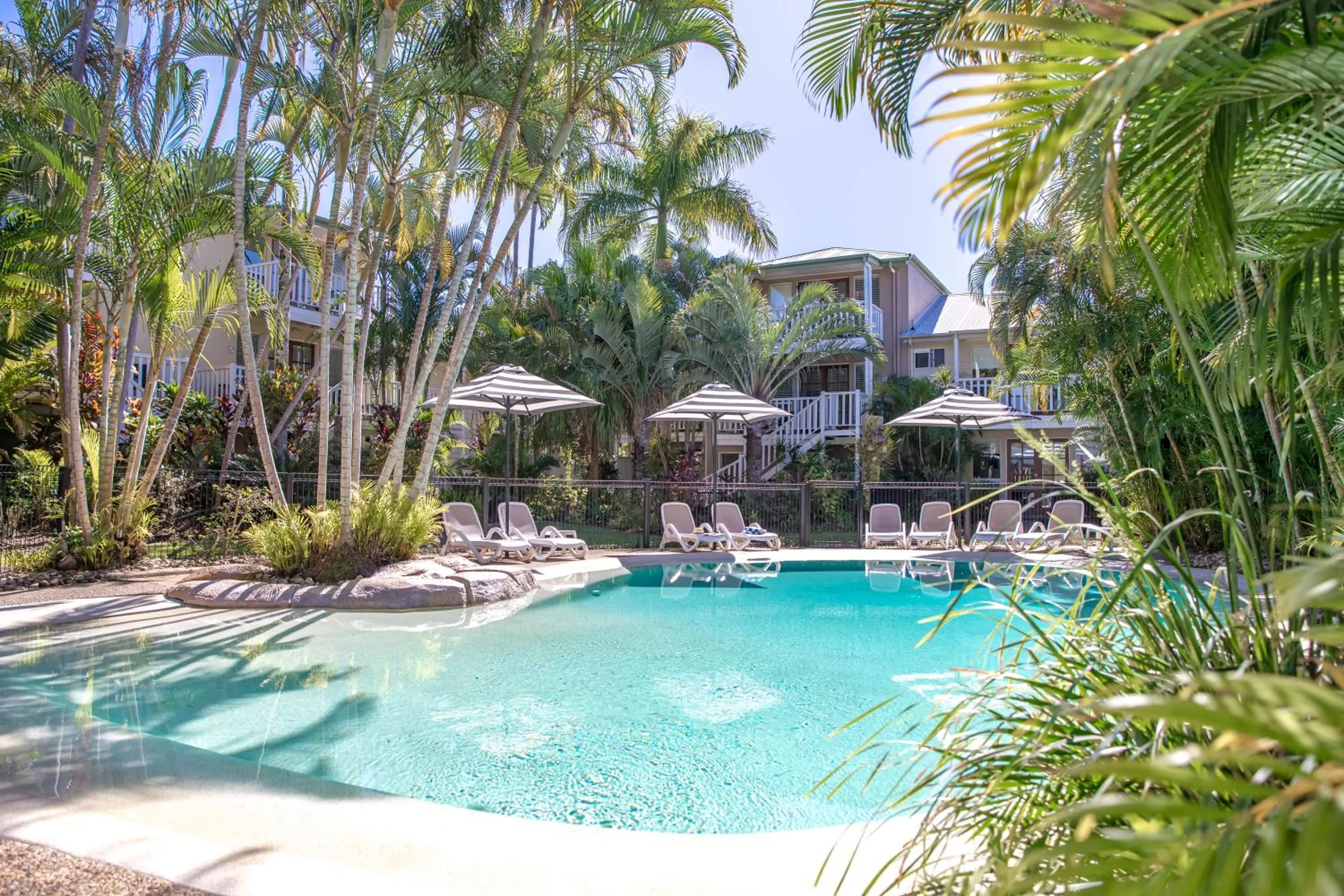 Garden in Sandy Beach Resort