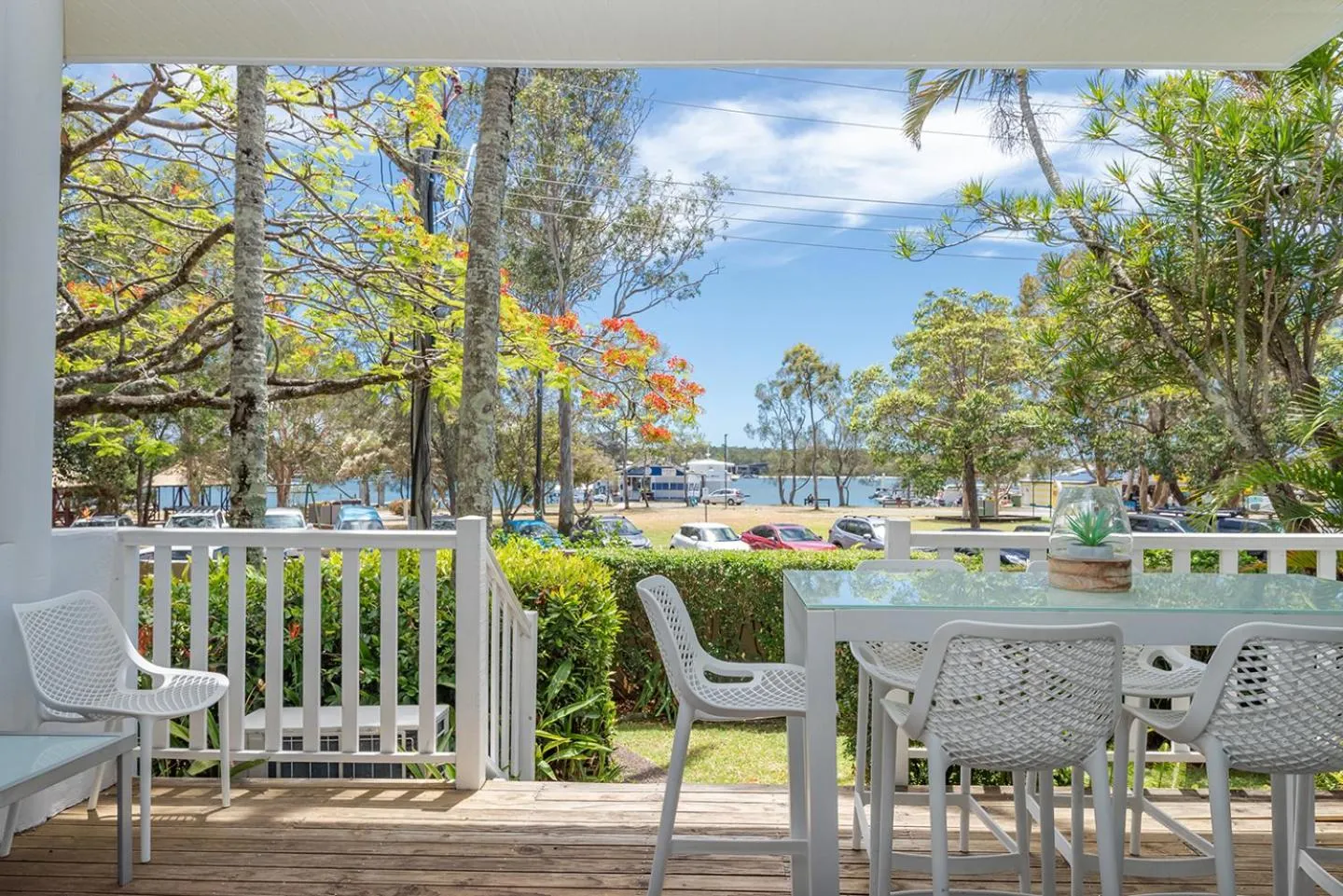Patio in Sandy Beach Resort