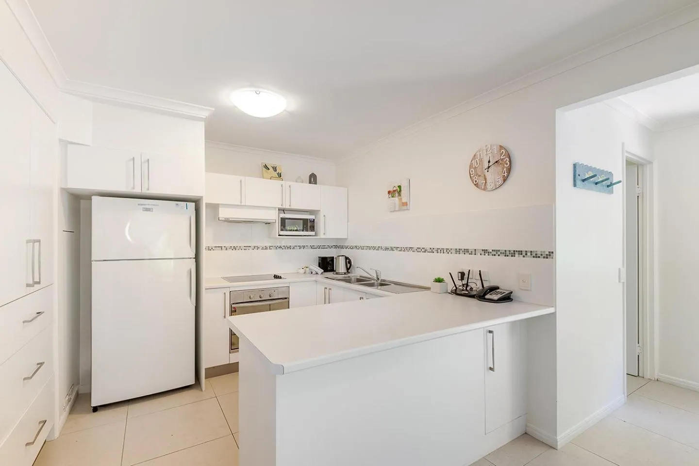 Kitchen or kitchenette in Sandy Beach Resort