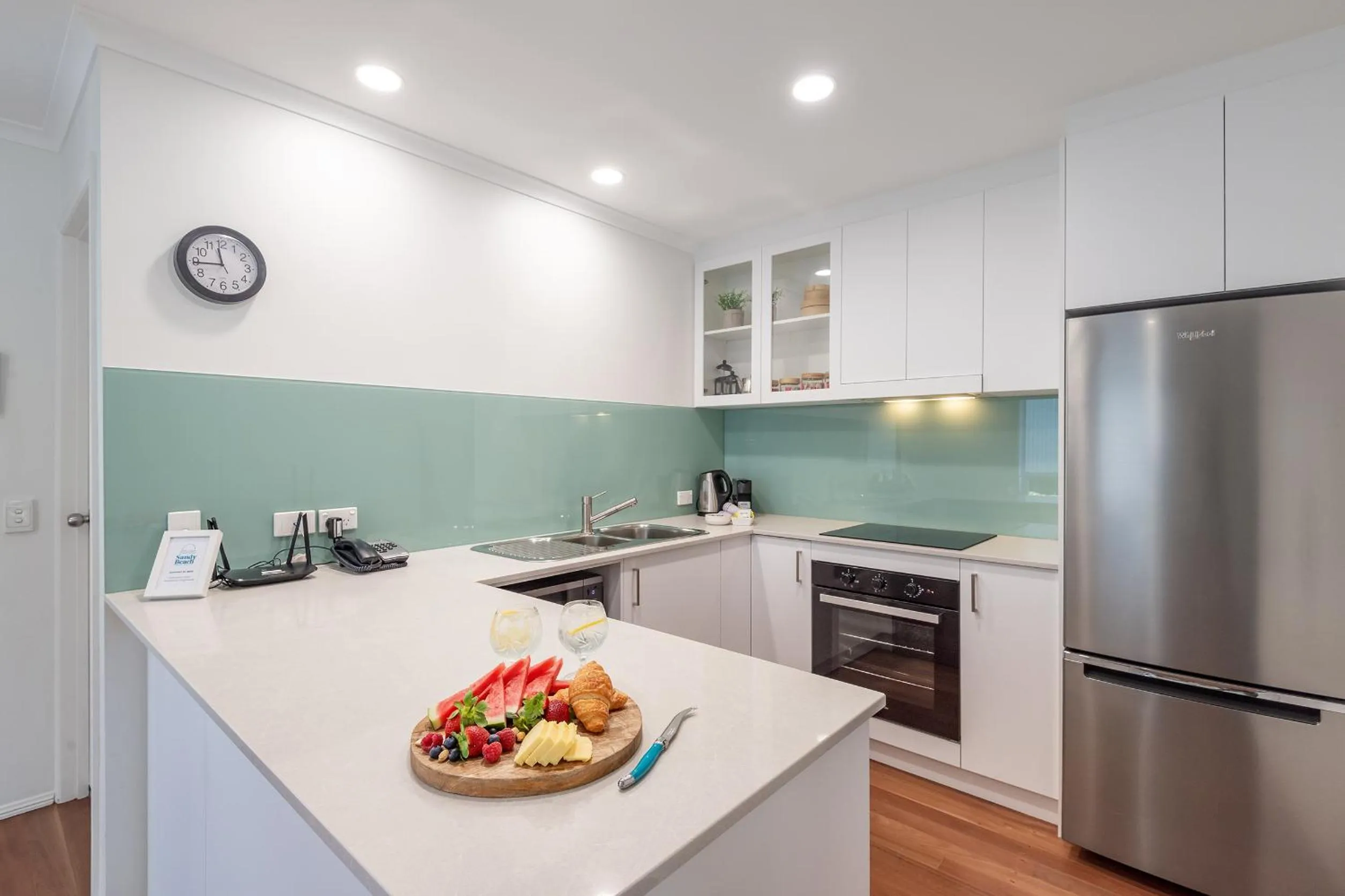 Kitchen or kitchenette in Sandy Beach Resort