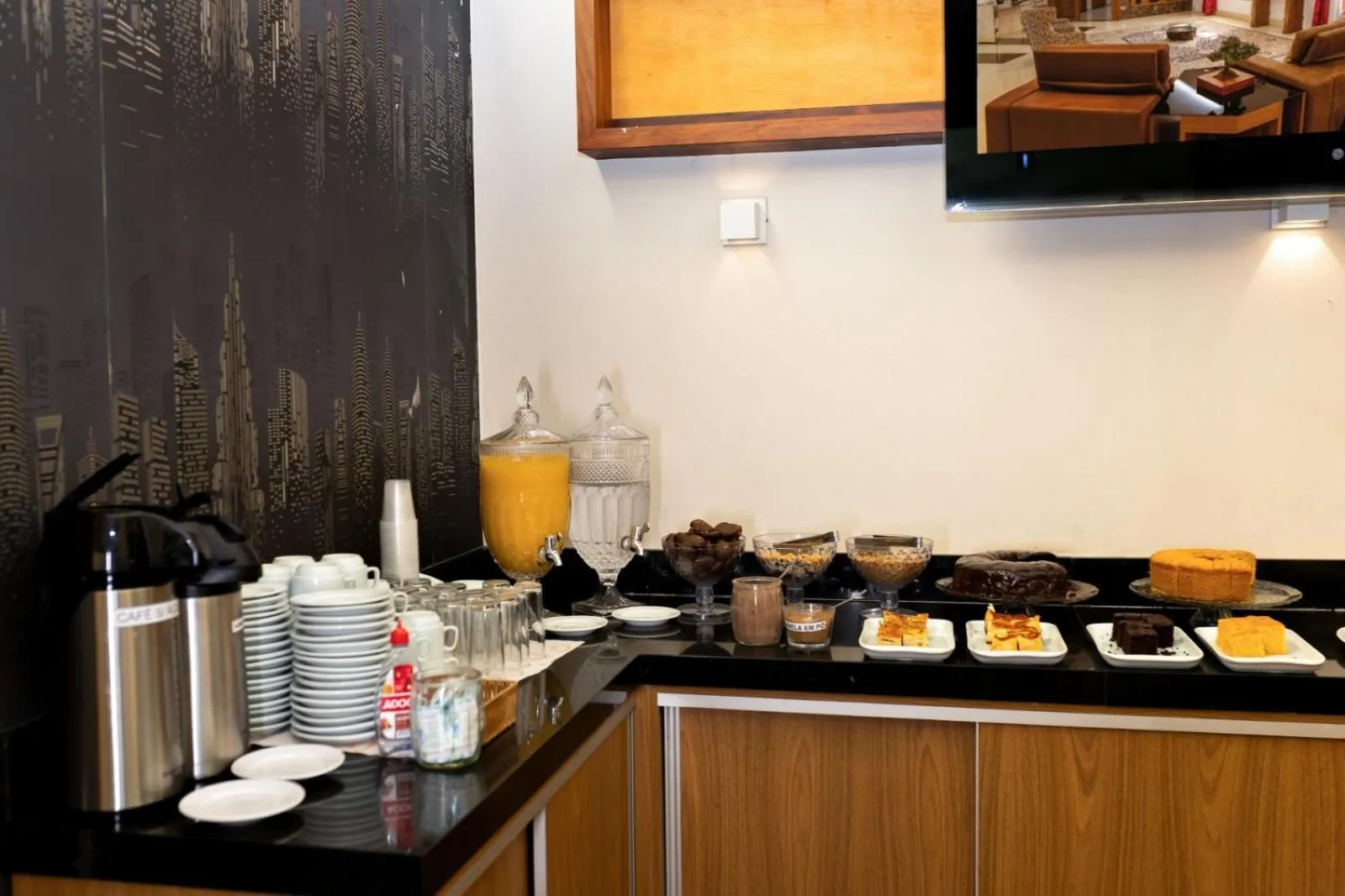 Breakfast in Paraná Comfort Hotel