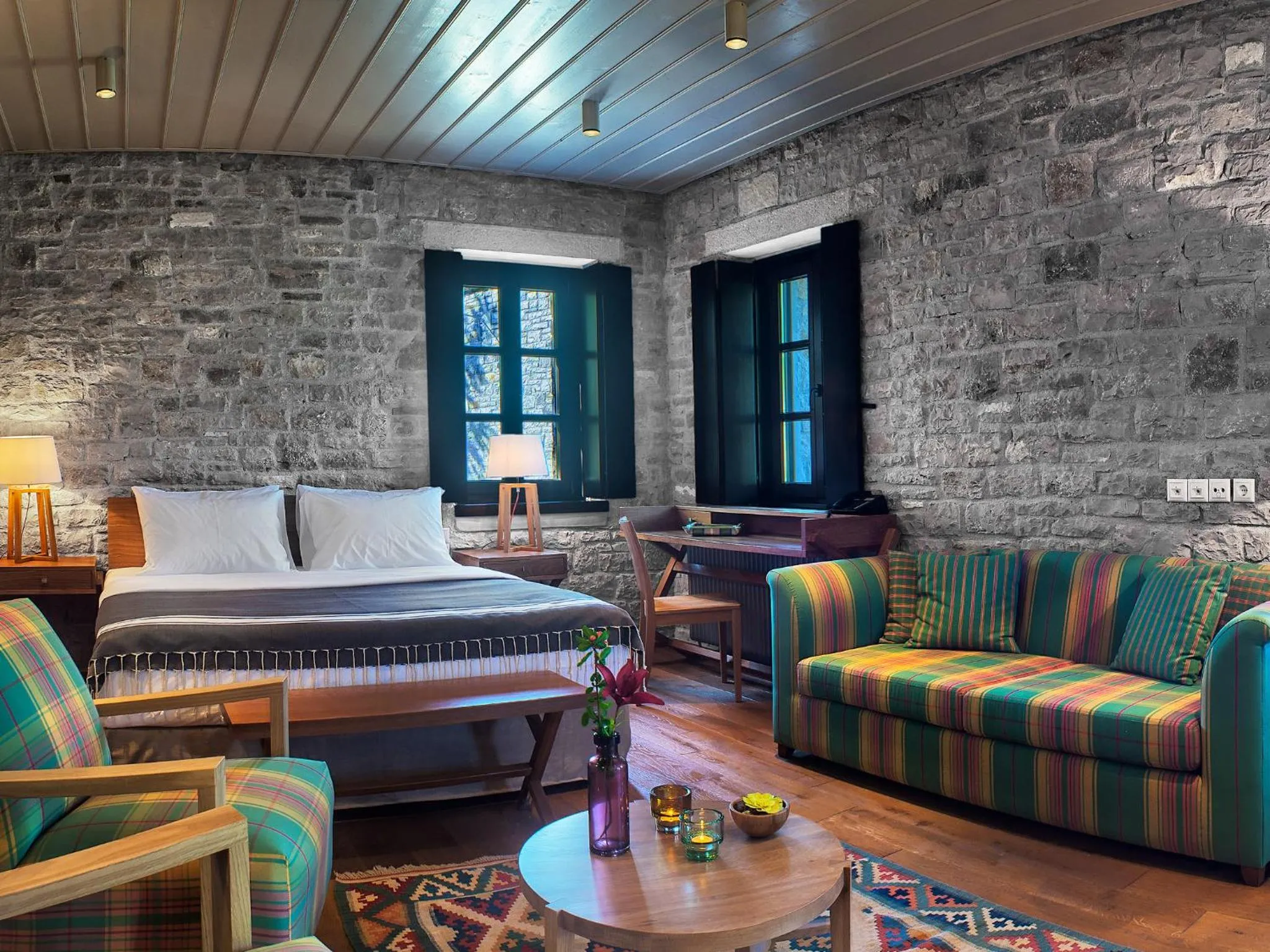 Bed in Aristi Mountain Resort