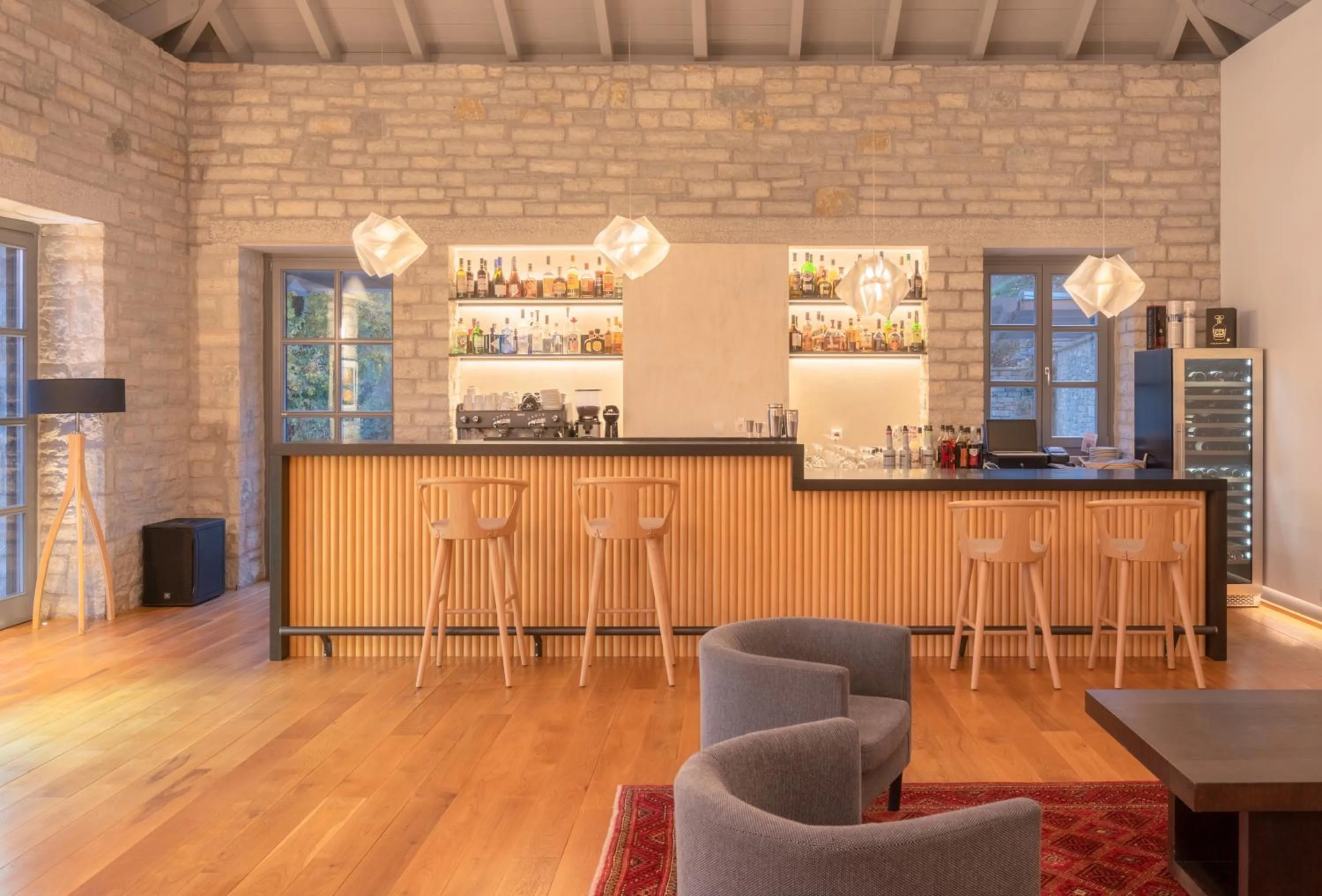 Lounge or bar in Aristi Mountain Resort