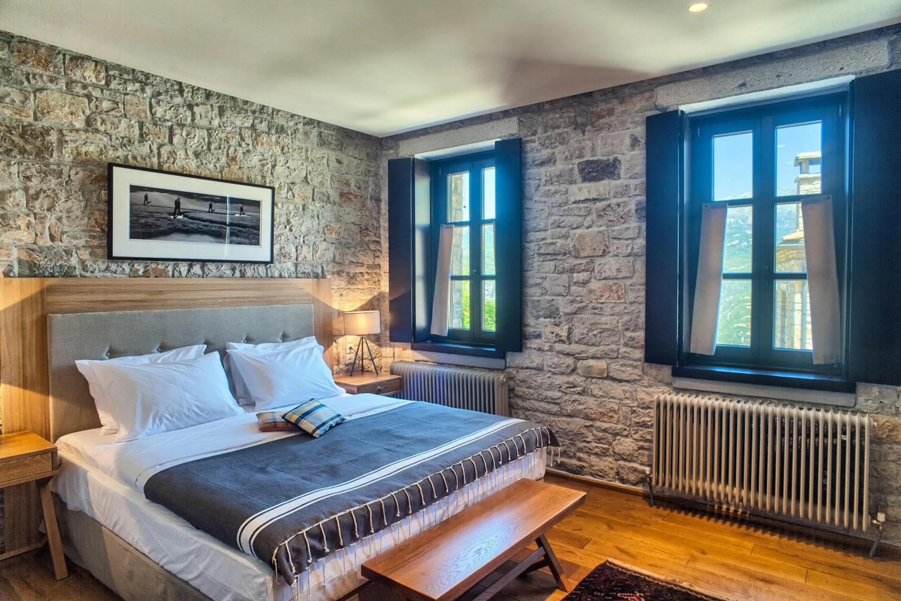 Bed in Aristi Mountain Resort