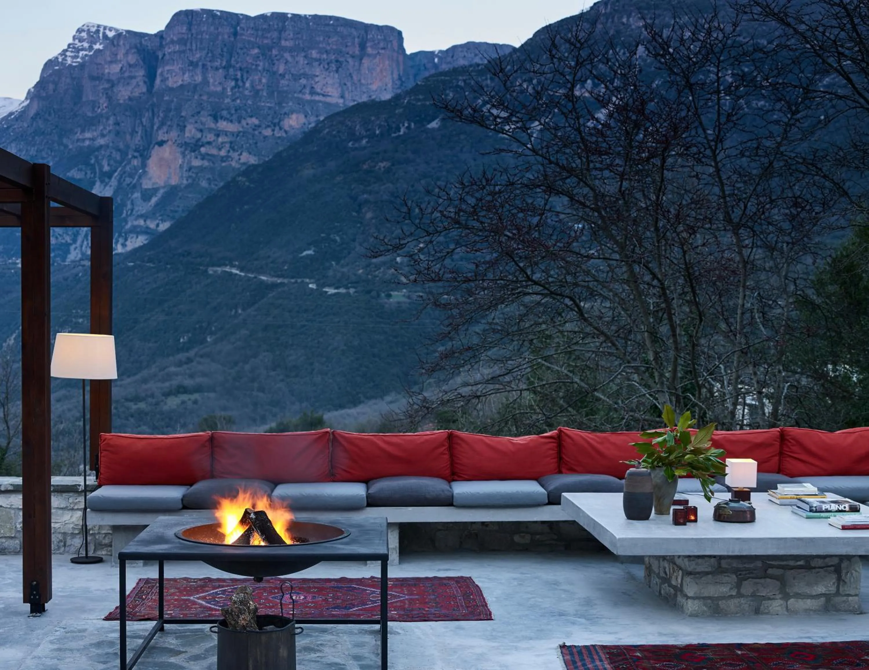 Patio in Aristi Mountain Resort