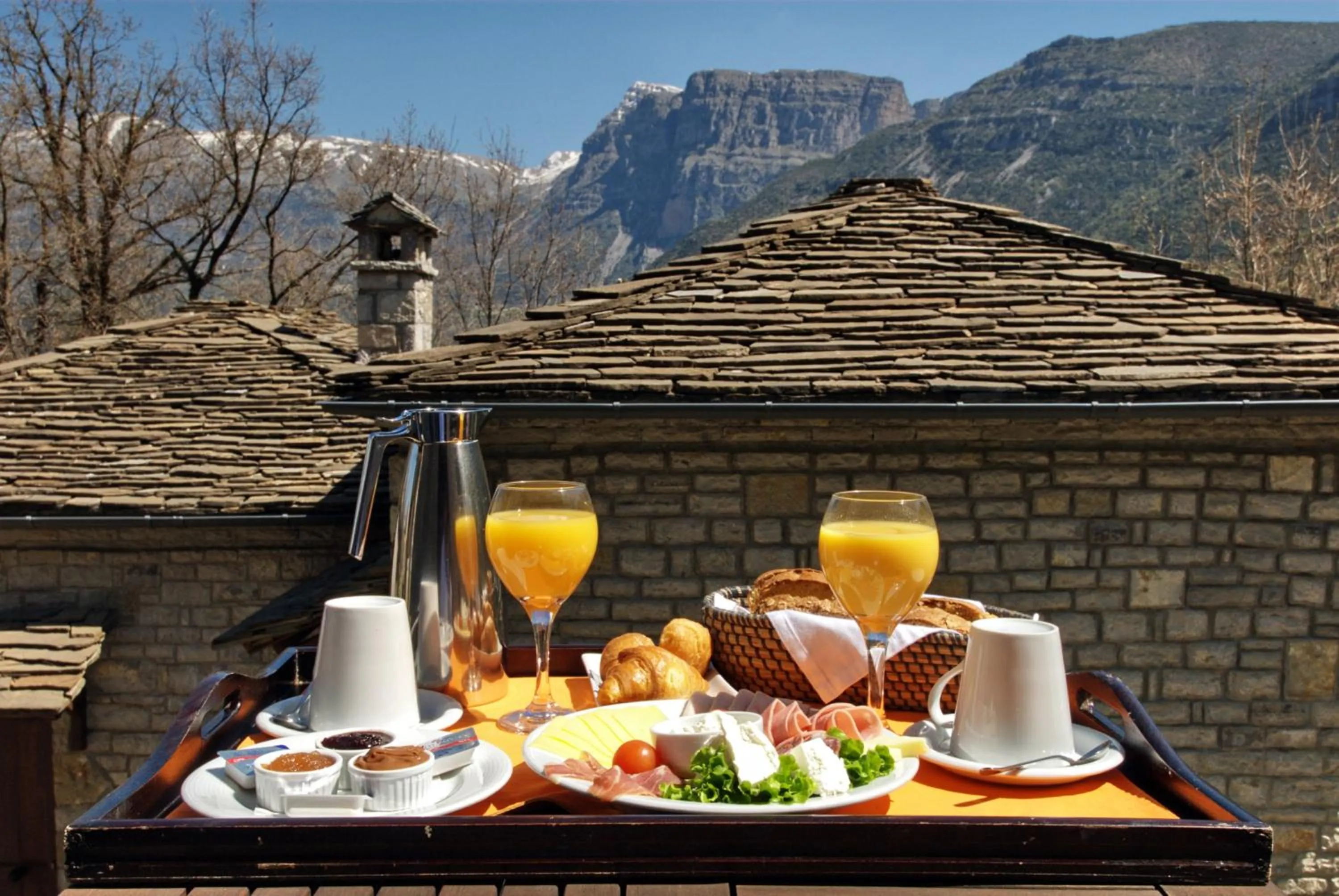 Balcony/Terrace in Aristi Mountain Resort