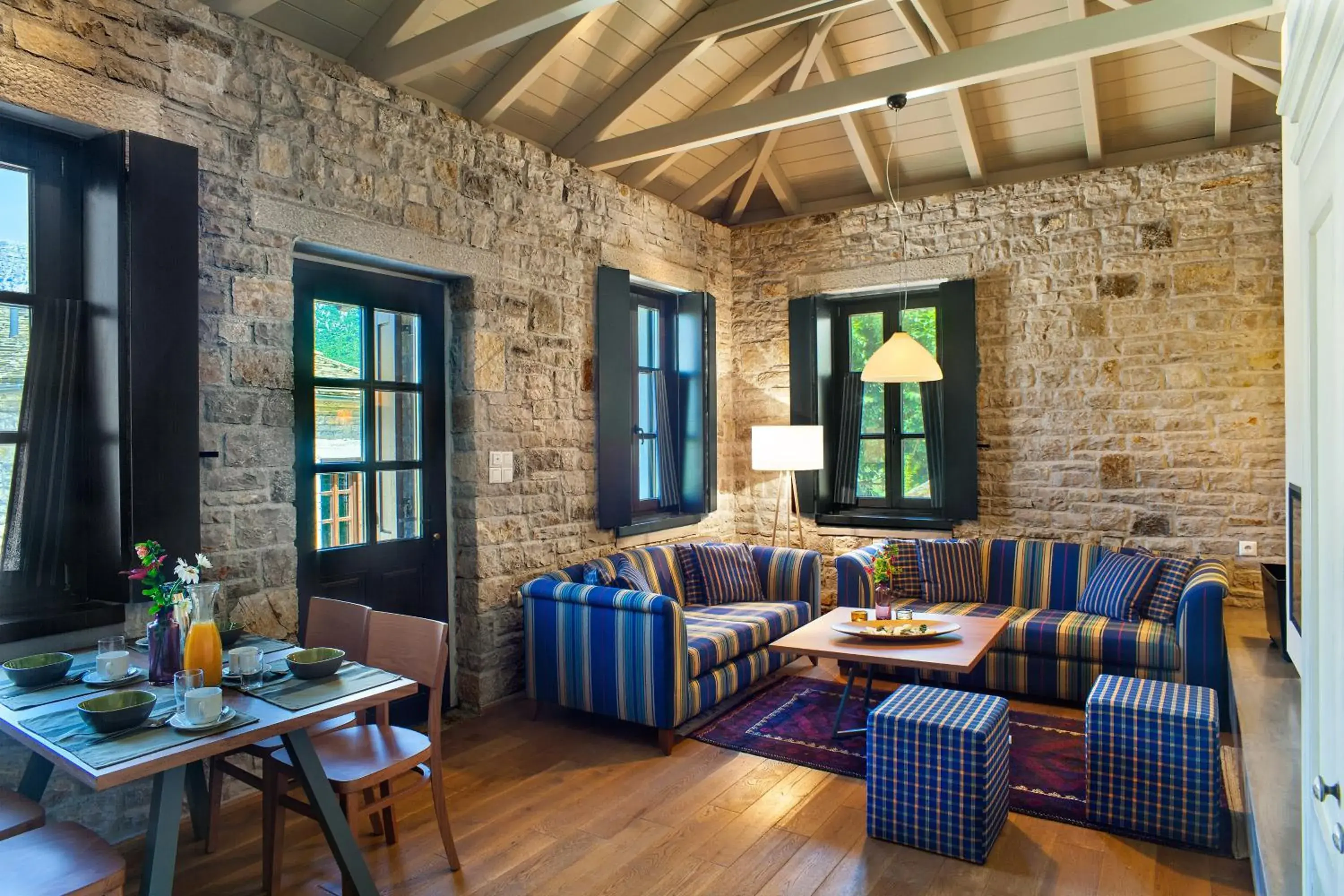 Living room in Aristi Mountain Resort Living room in Aristi Mountain Resort
