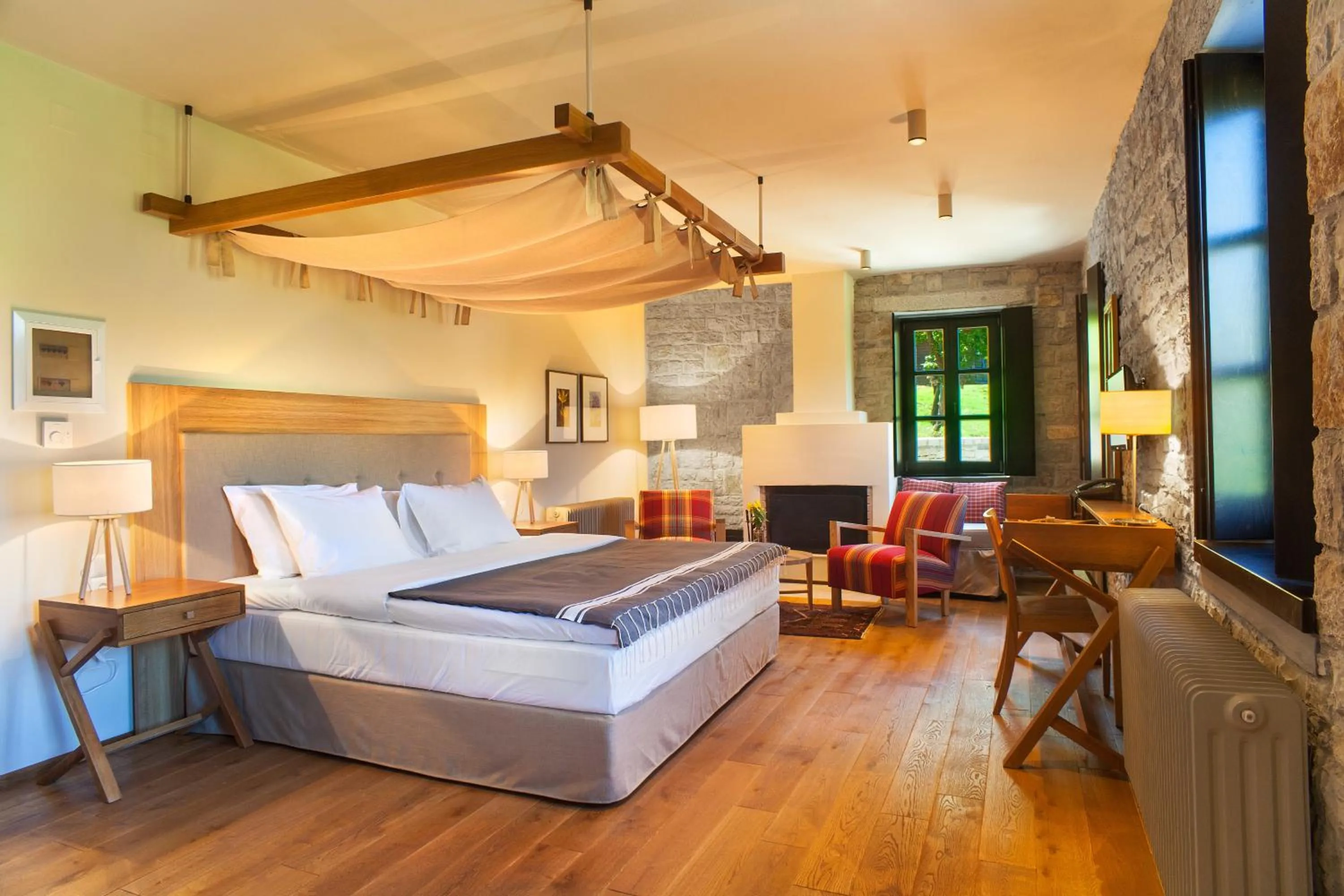 Bed in Aristi Mountain Resort