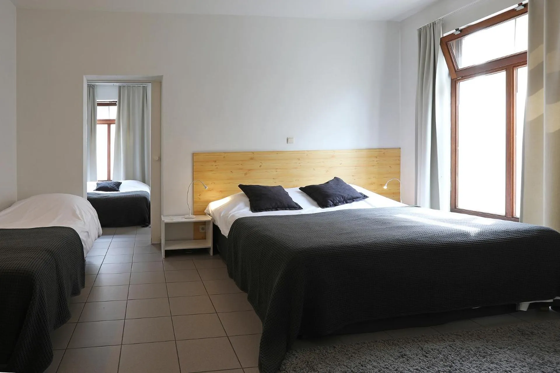 Bed in Hotel De Loft