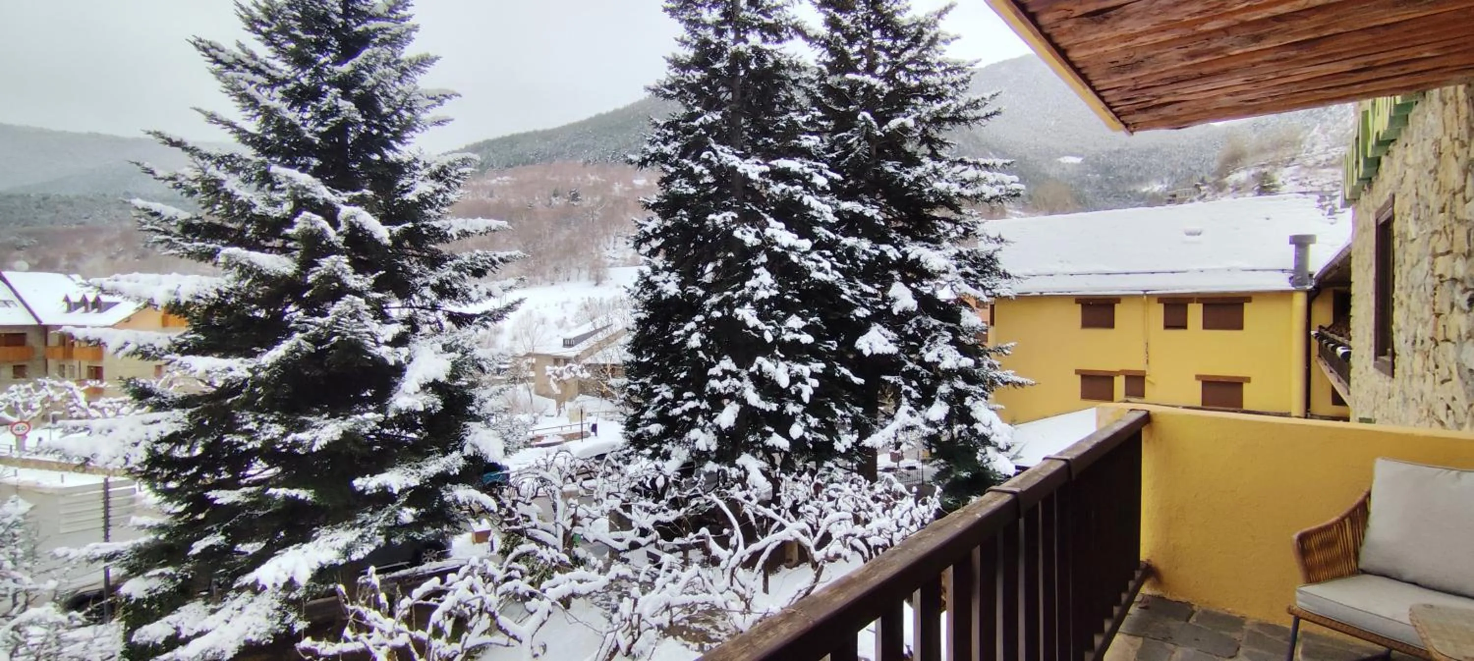 Balcony/Terrace in Hotel Saurat