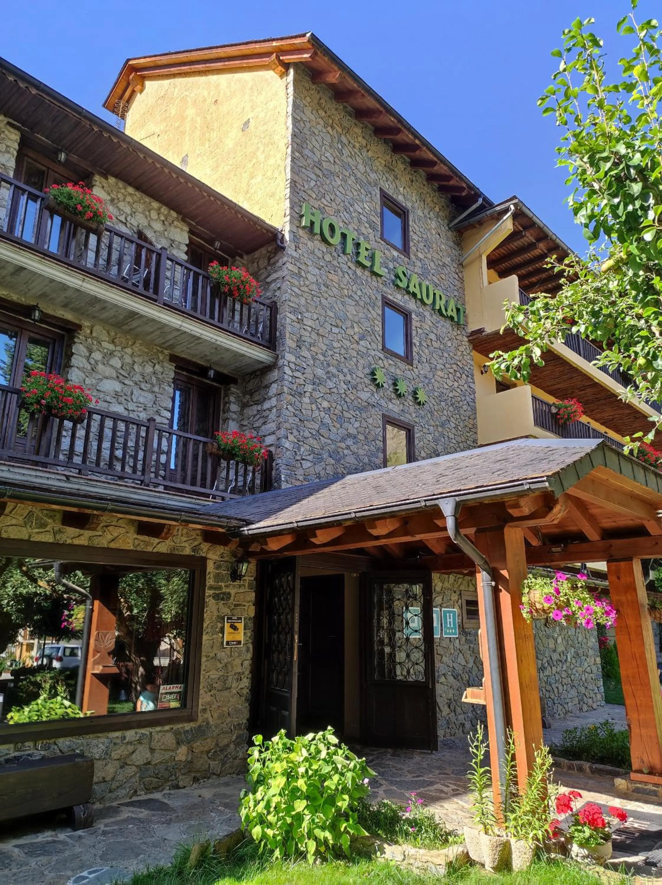 Property building in Hotel Saurat