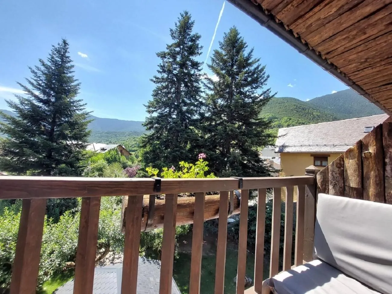 Balcony/Terrace in Hotel Saurat