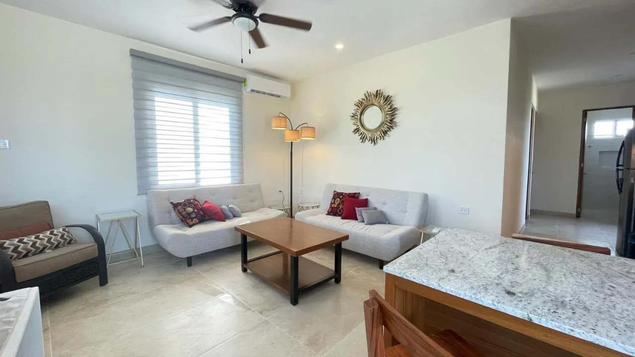 Living room in Hotel Playa La Media Luna