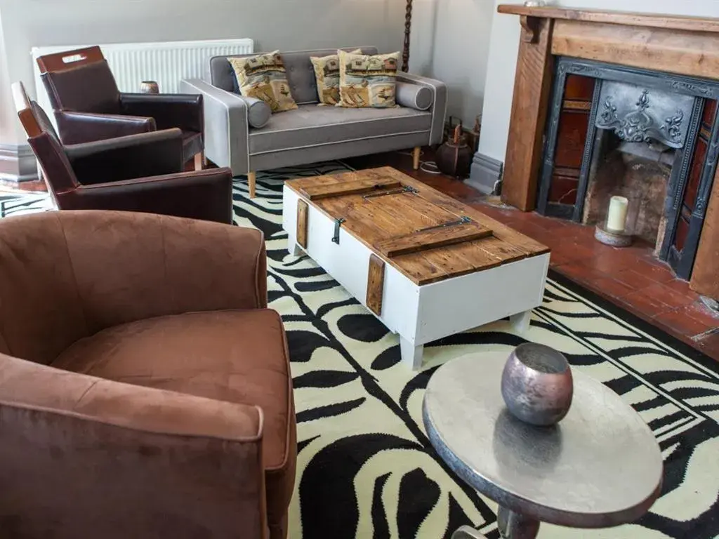 Living room in Oaklands Guest House Living room in Oaklands Guest House