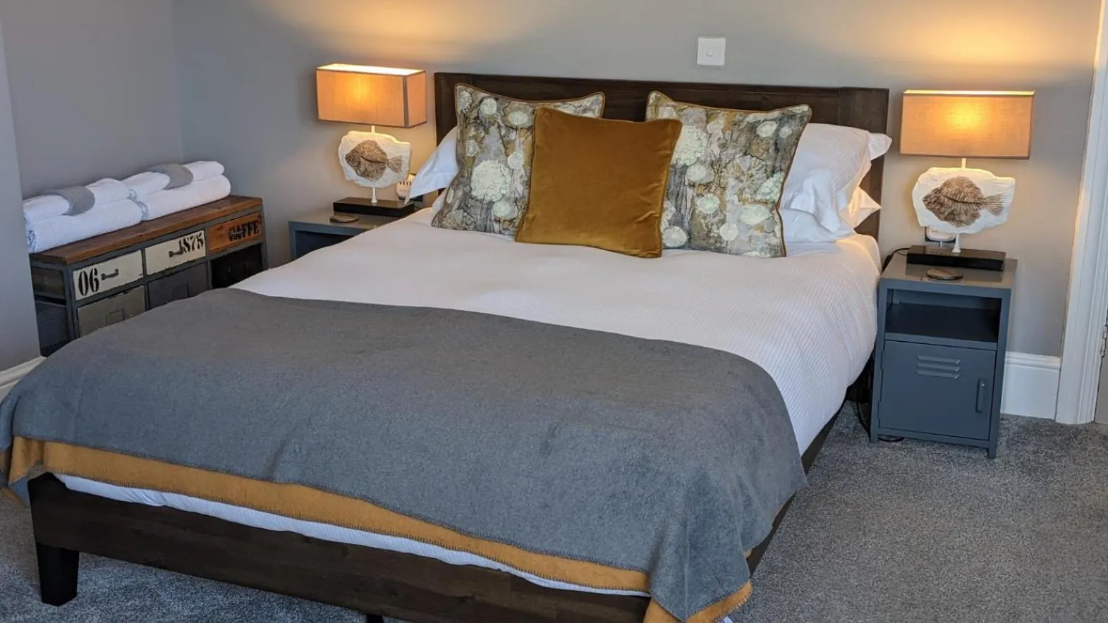 Bed in Oaklands Guest House