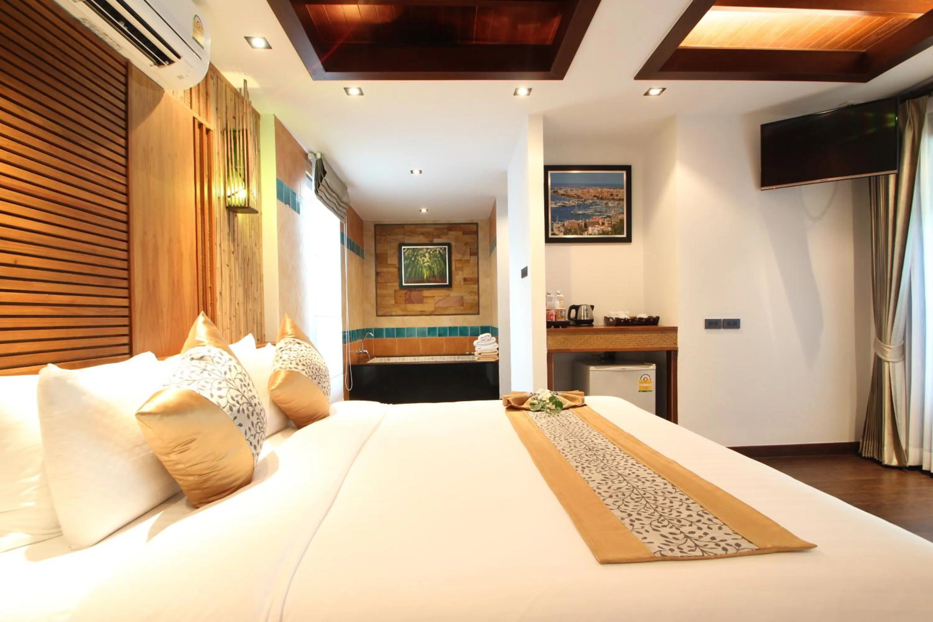 Bedroom, Bed in Railay Village Resort and Spa