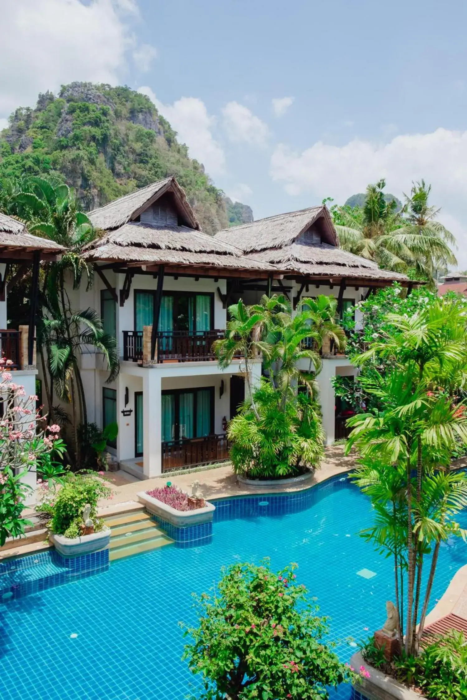 Mountain view in Railay Village Resort and Spa Mountain view in Railay Village Resort and Spa