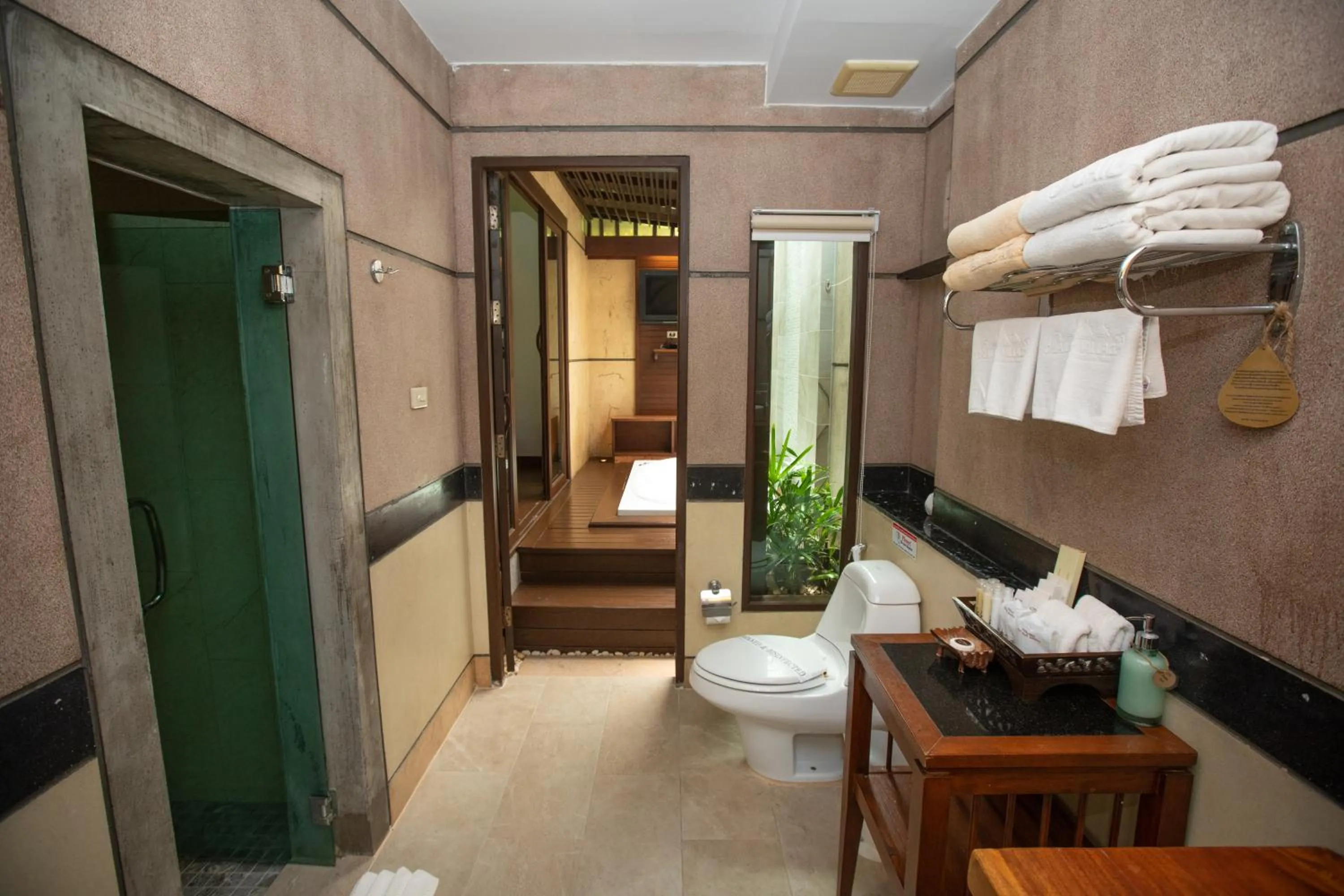 Toilet in Railay Village Resort and Spa