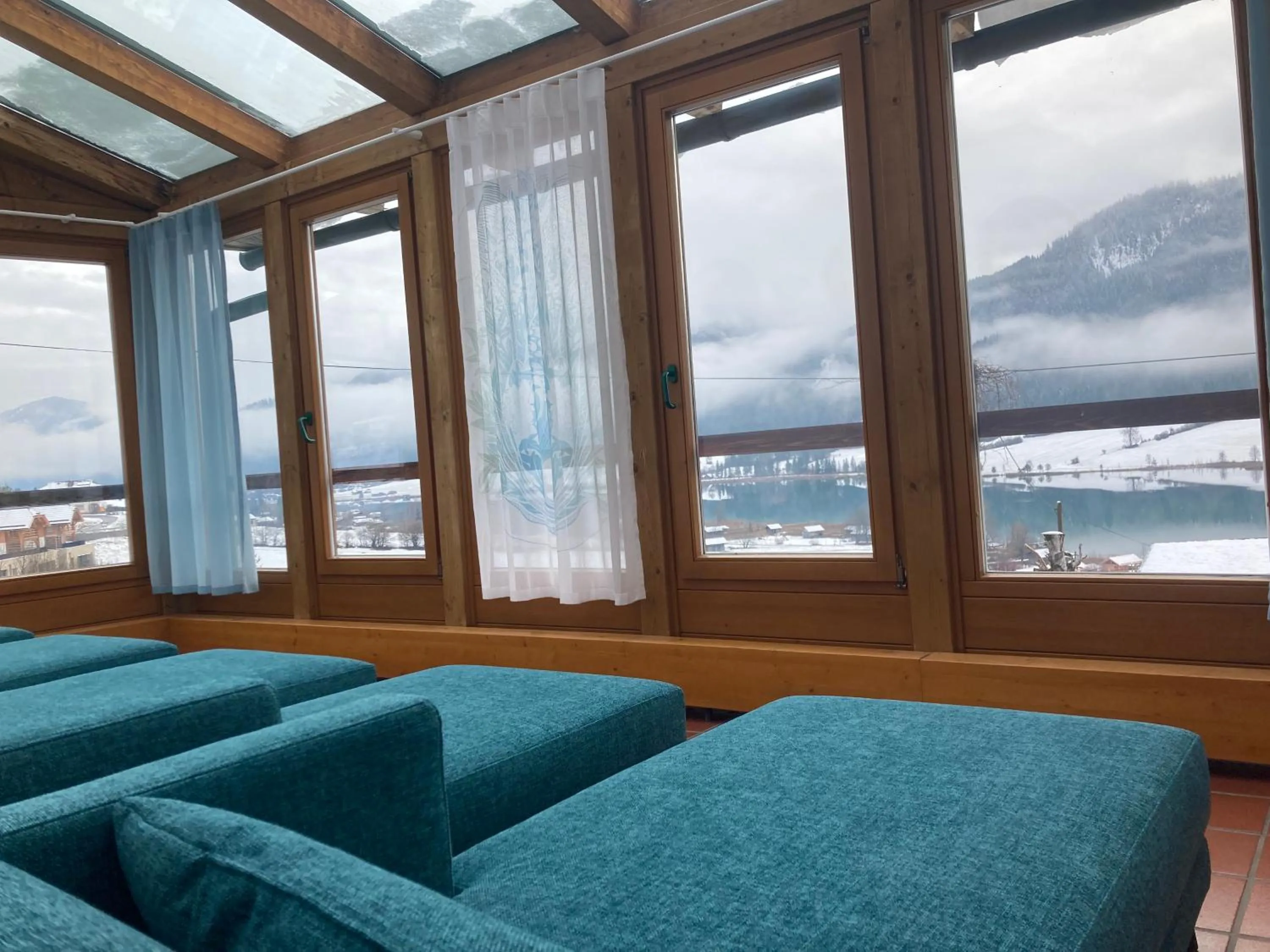 Sauna in Kolbitsch am Weissensee ein Seeblick der verzaubert B&B