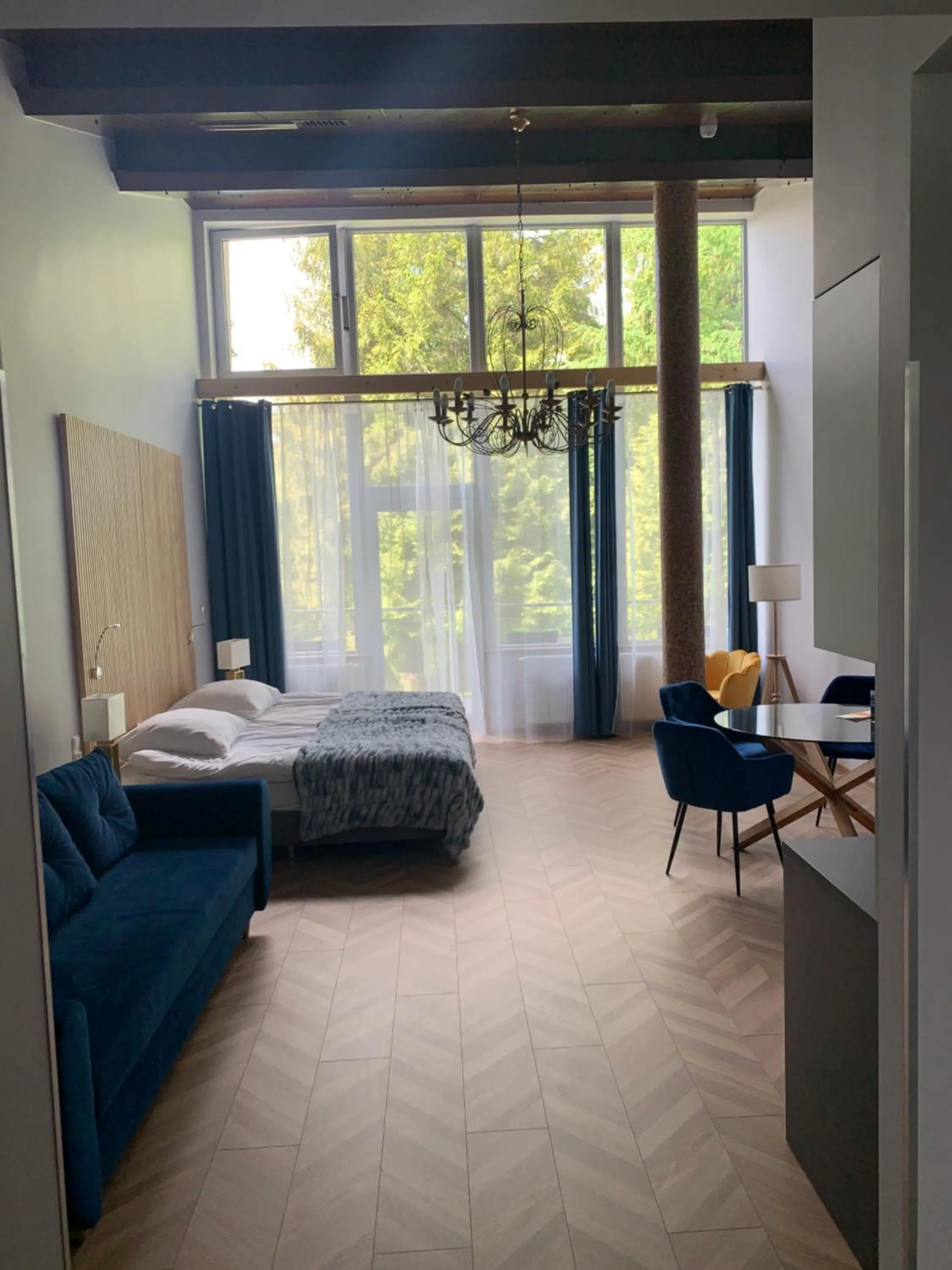 Bed in Hotel New Wave