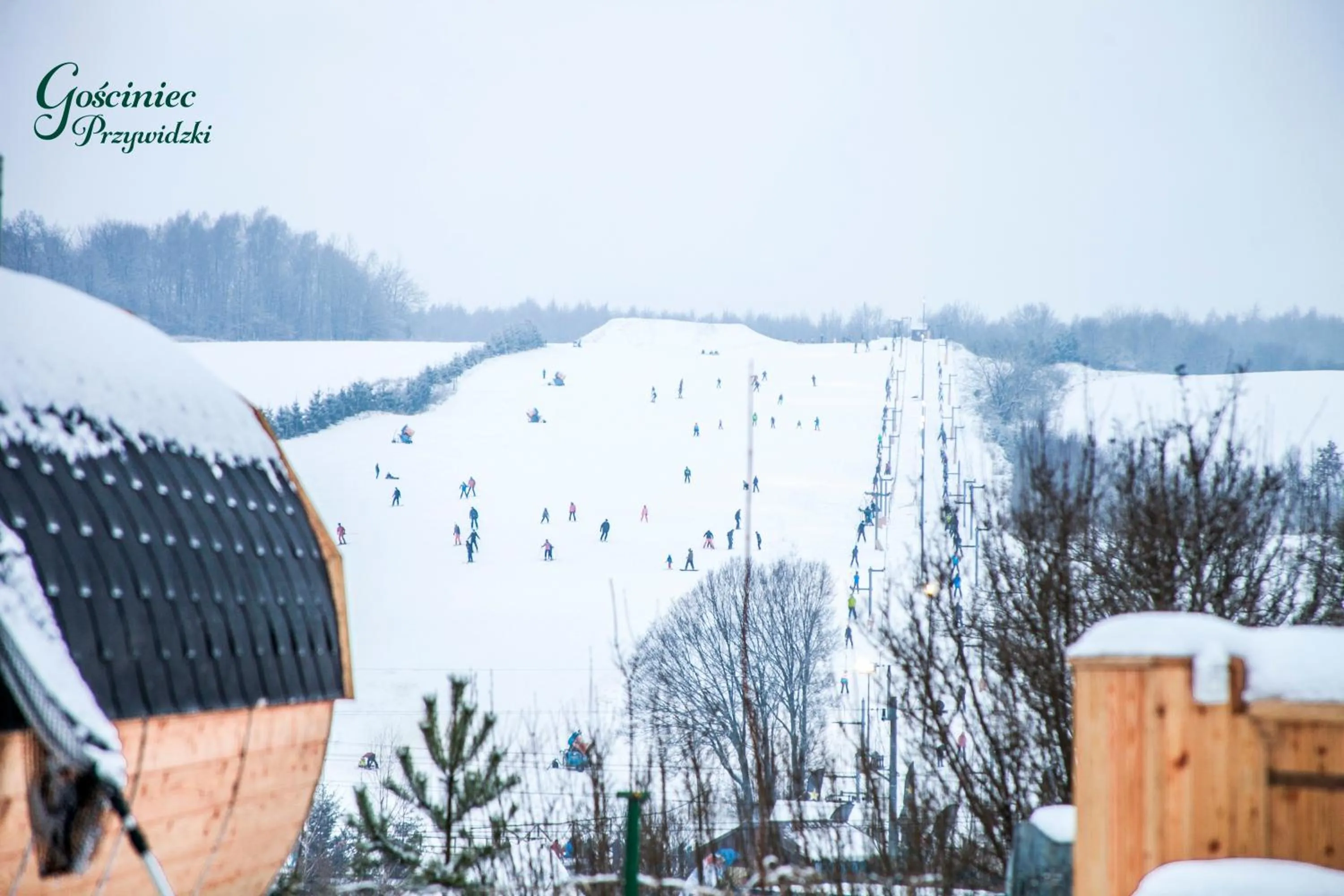 Skiing in Gościniec Przywidzki