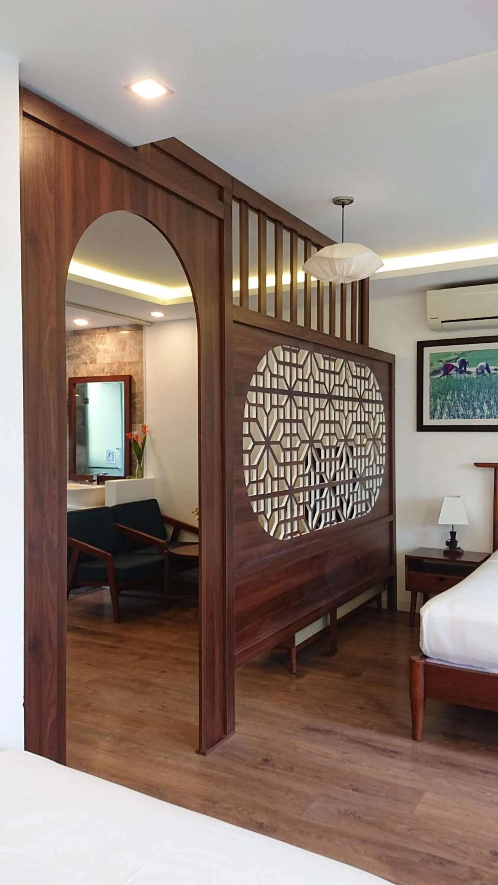 Bed in Hoi An Four Seasons Villa