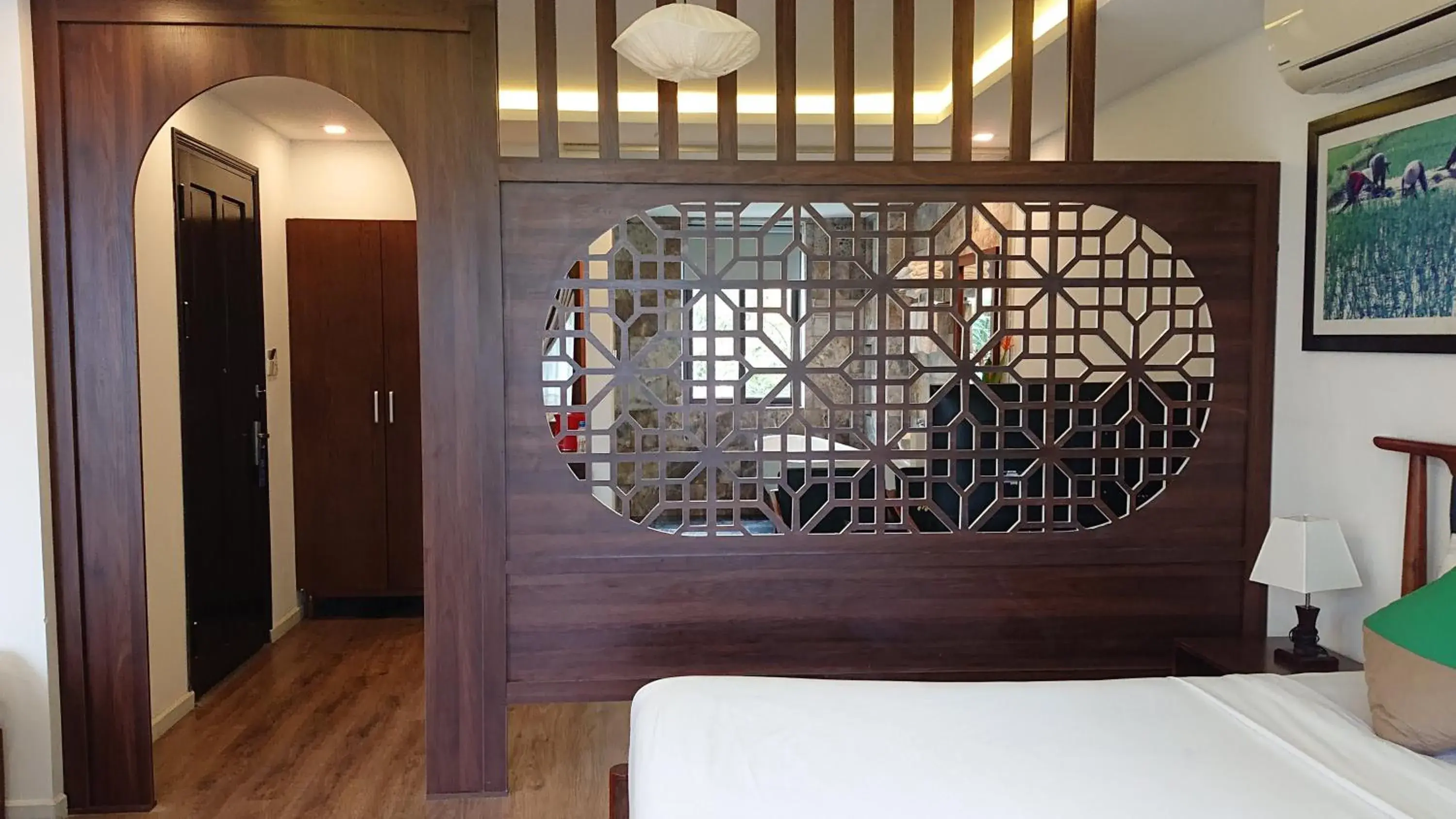 Bed in Hoi An Four Seasons Villa Bed in Hoi An Four Seasons Villa