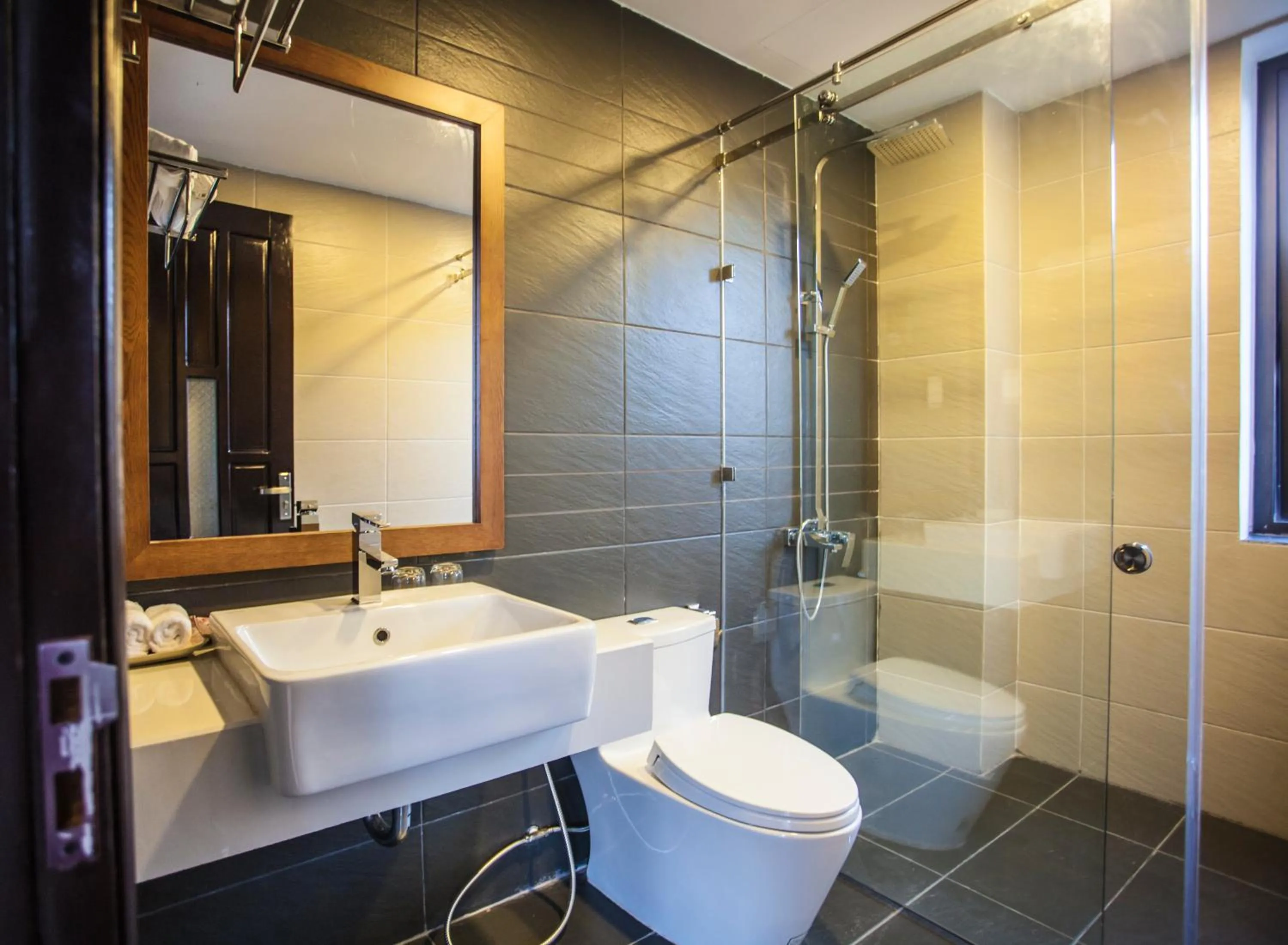 Shower in Hoi An Four Seasons Villa