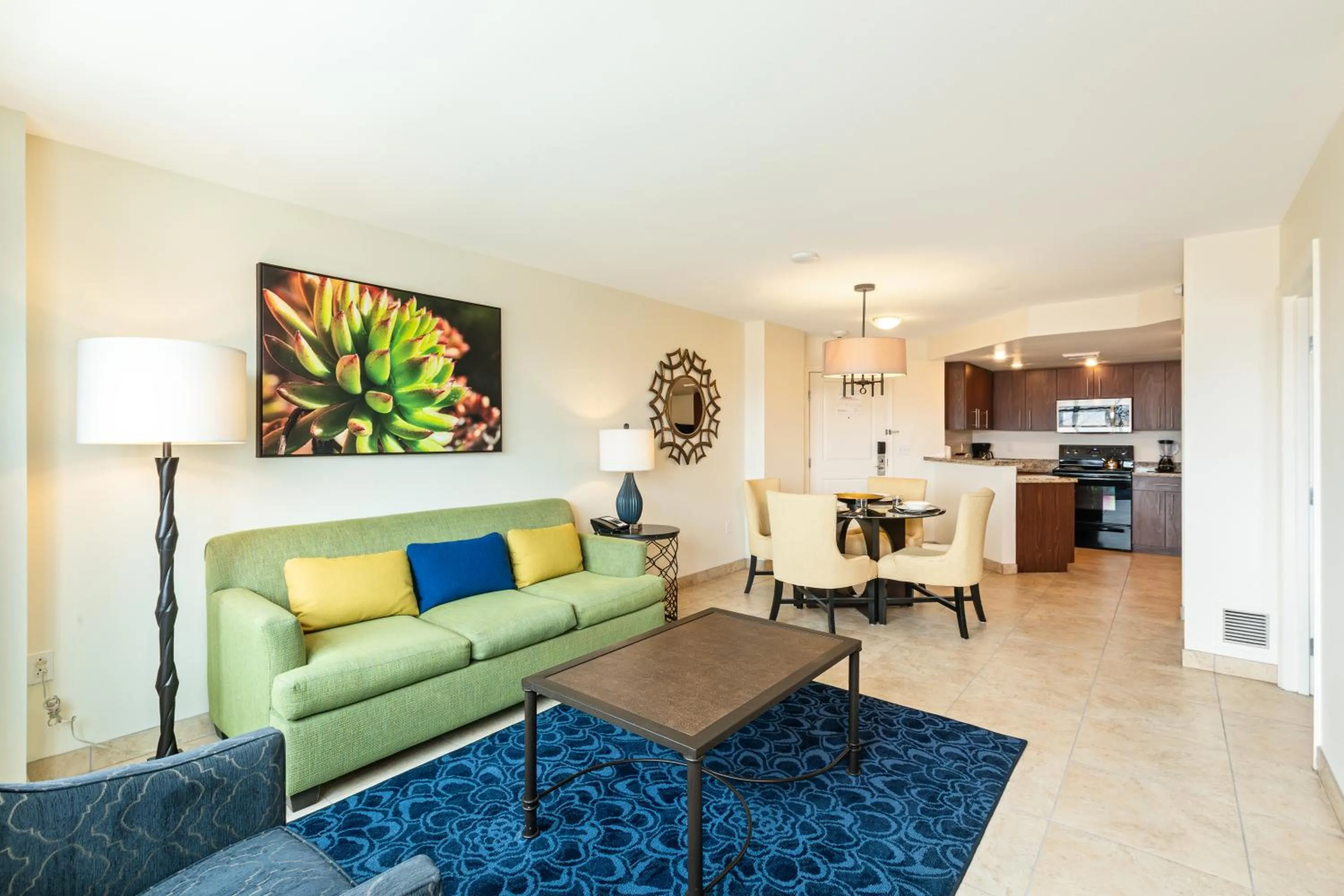 Living room in The Grandview at Las Vegas