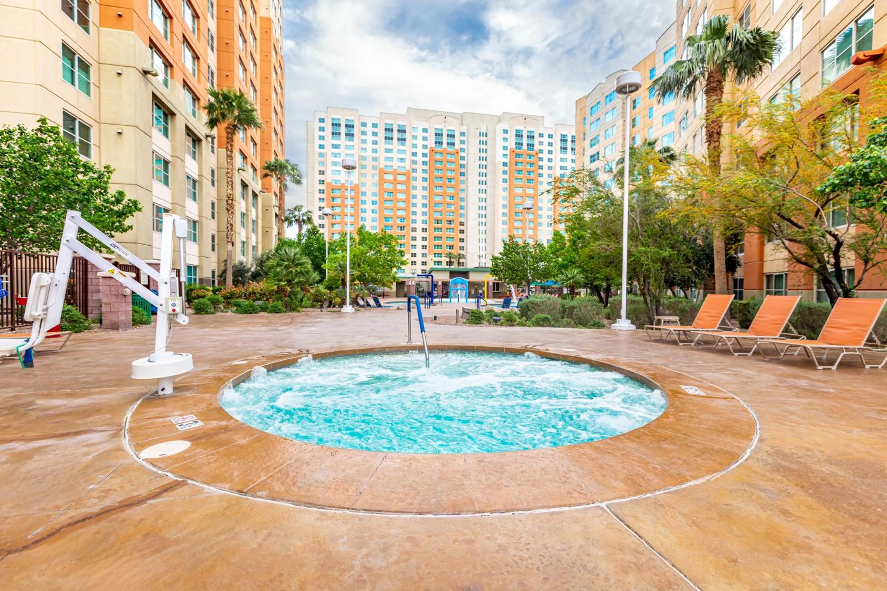 Hot Tub in The Grandview at Las Vegas