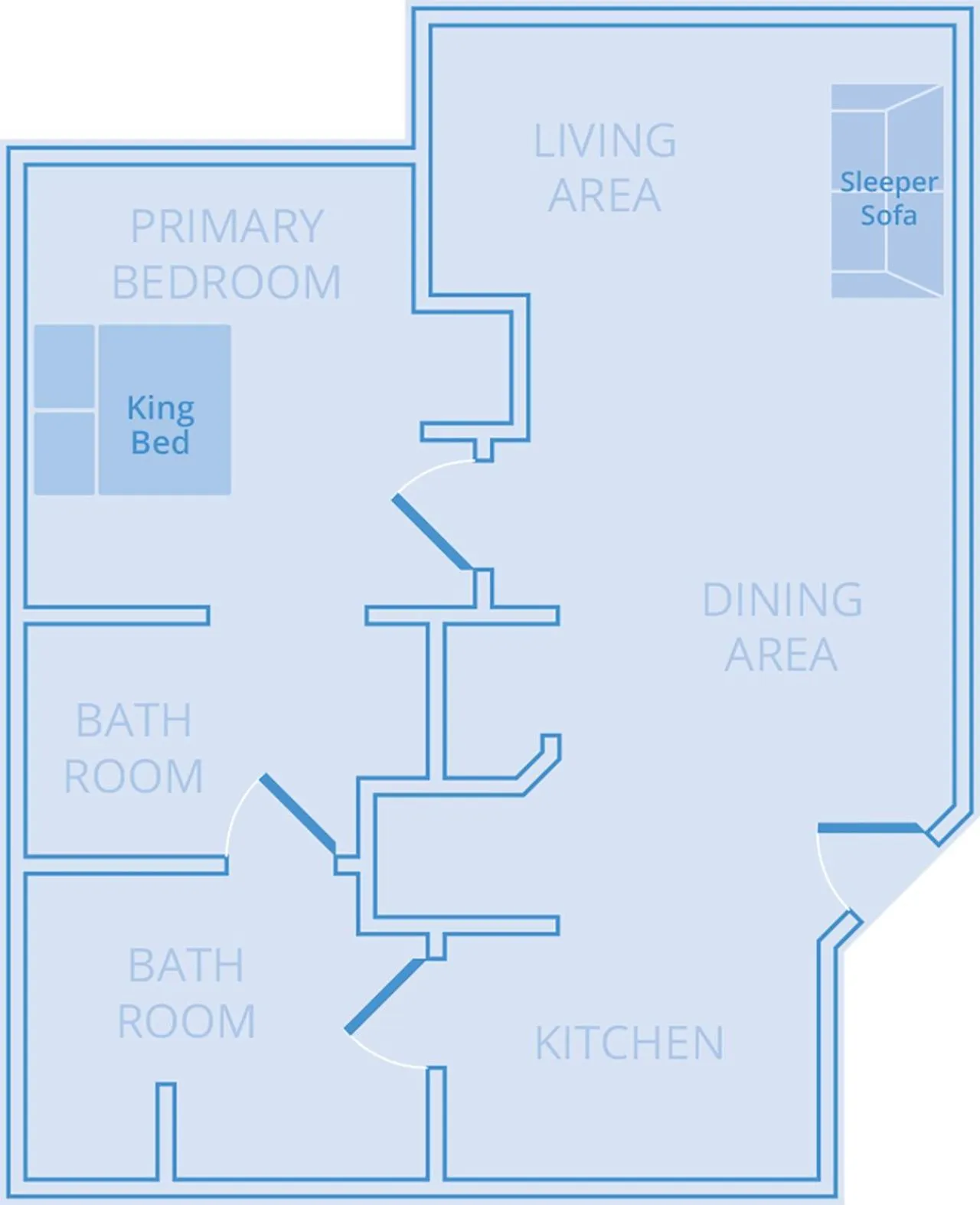 Floor plan in The Grandview at Las Vegas