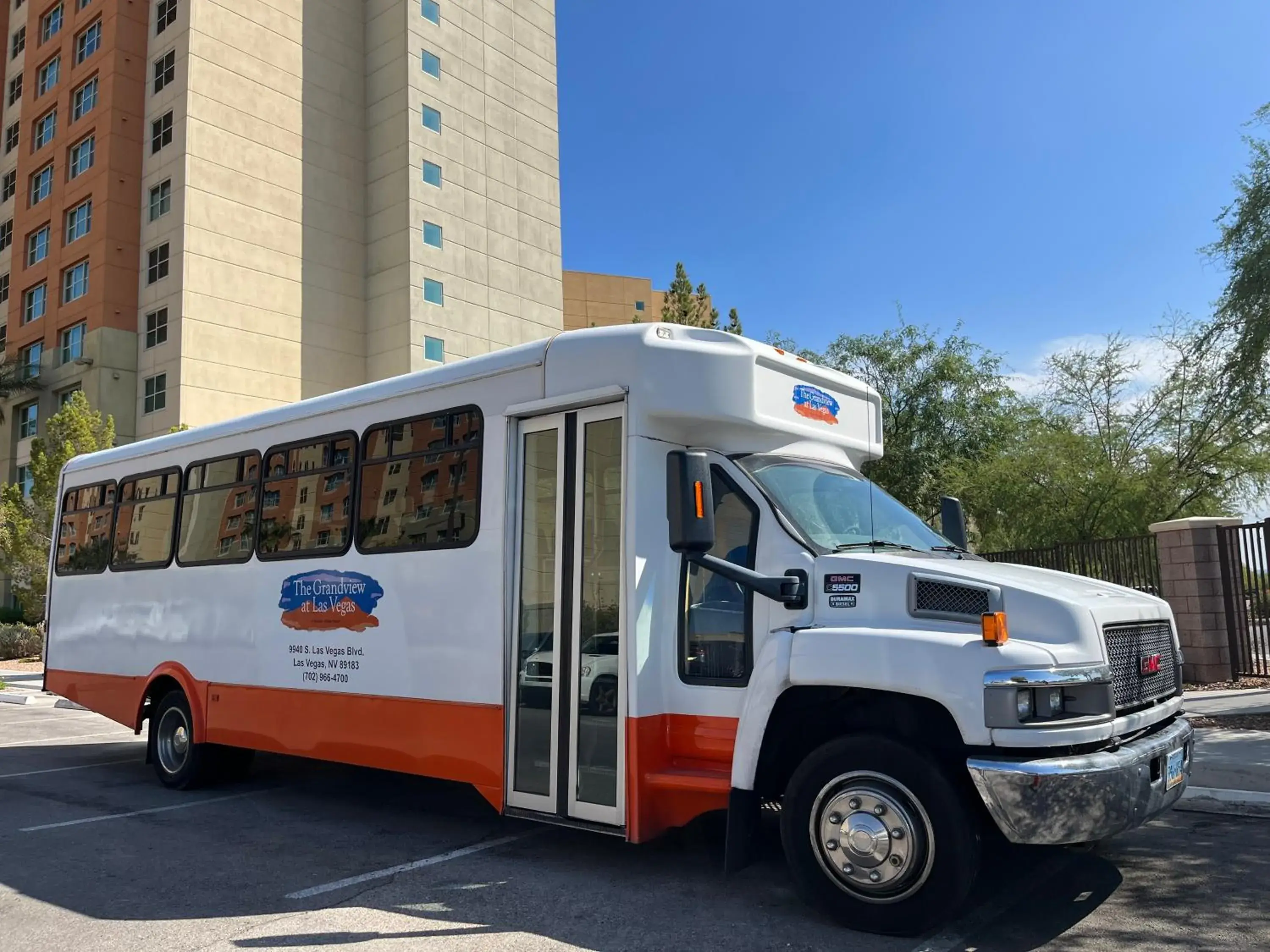 shuttle in The Grandview at Las Vegas shuttle in The Grandview at Las Vegas