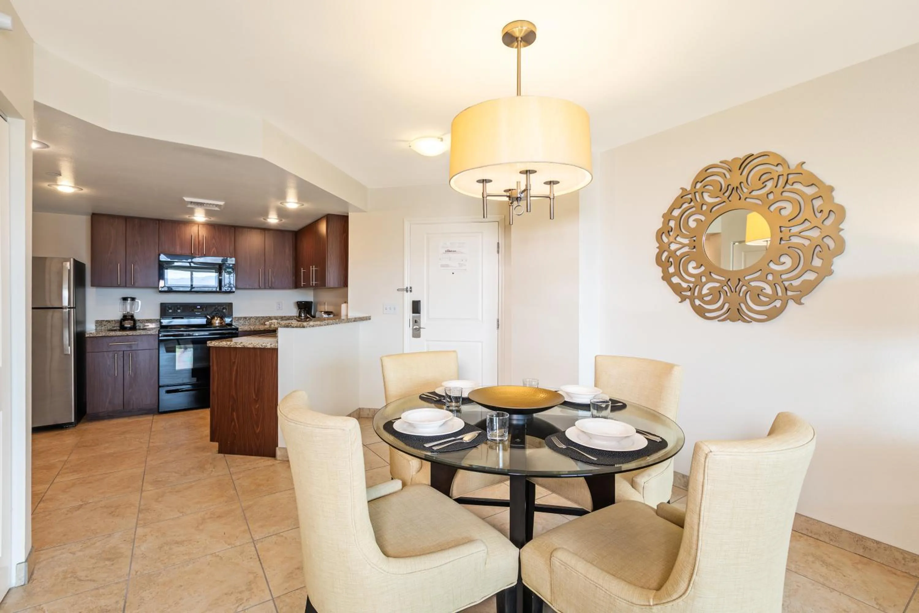 Dining area in The Grandview at Las Vegas
