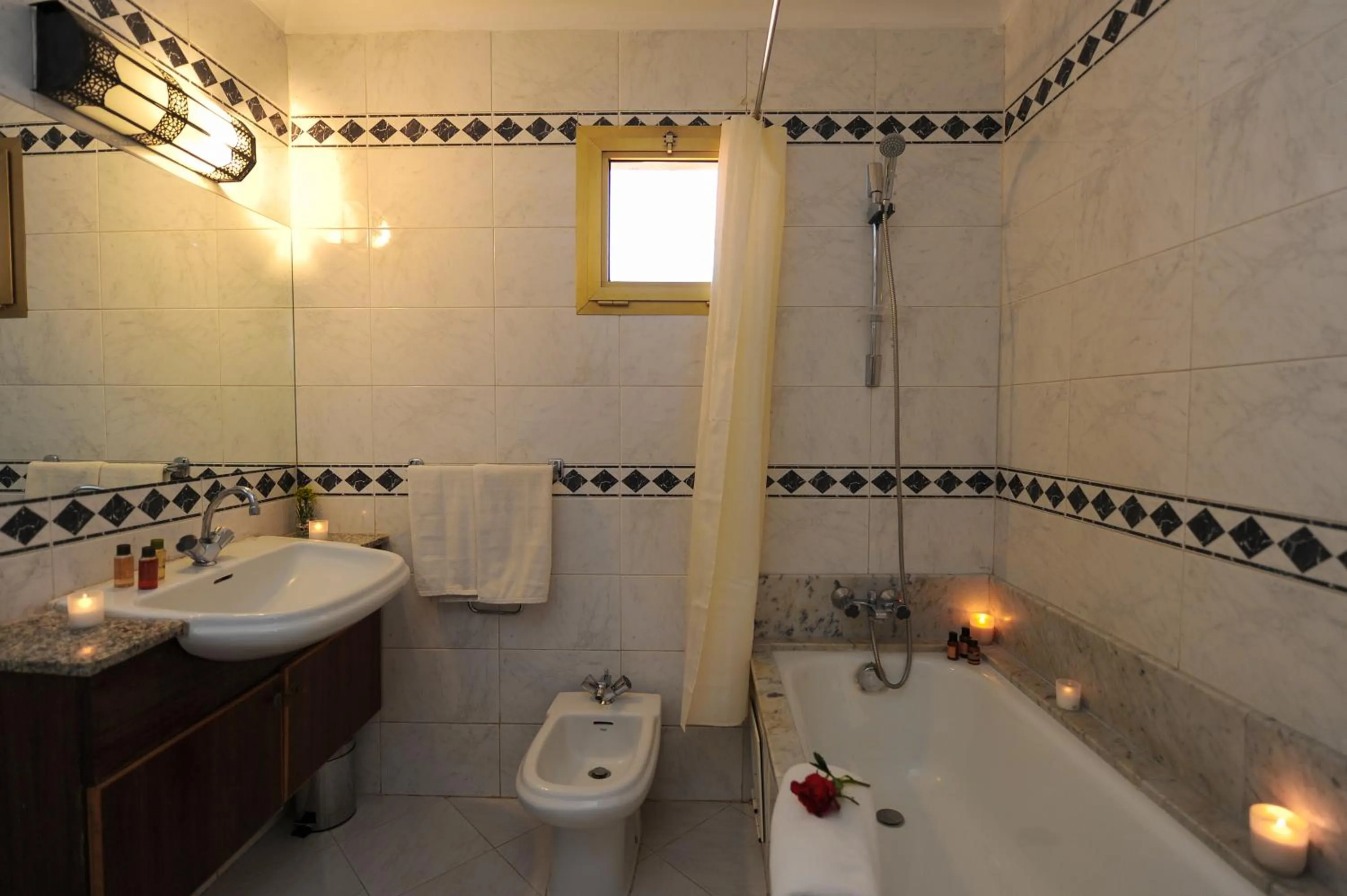 Bathroom in Appart-Hotel Amina Resort &amp; Spa